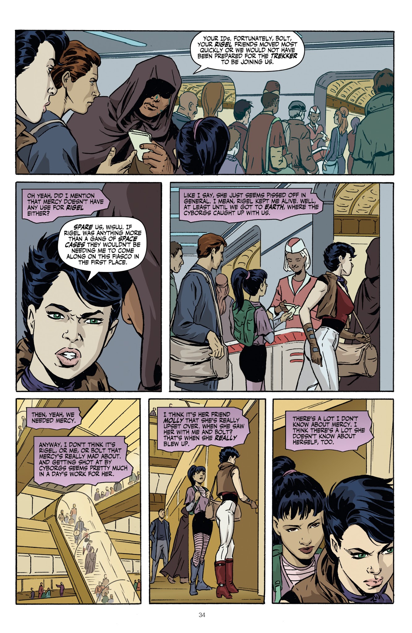 Read online Trekker: Rites of Passage comic -  Issue # TPB - 33