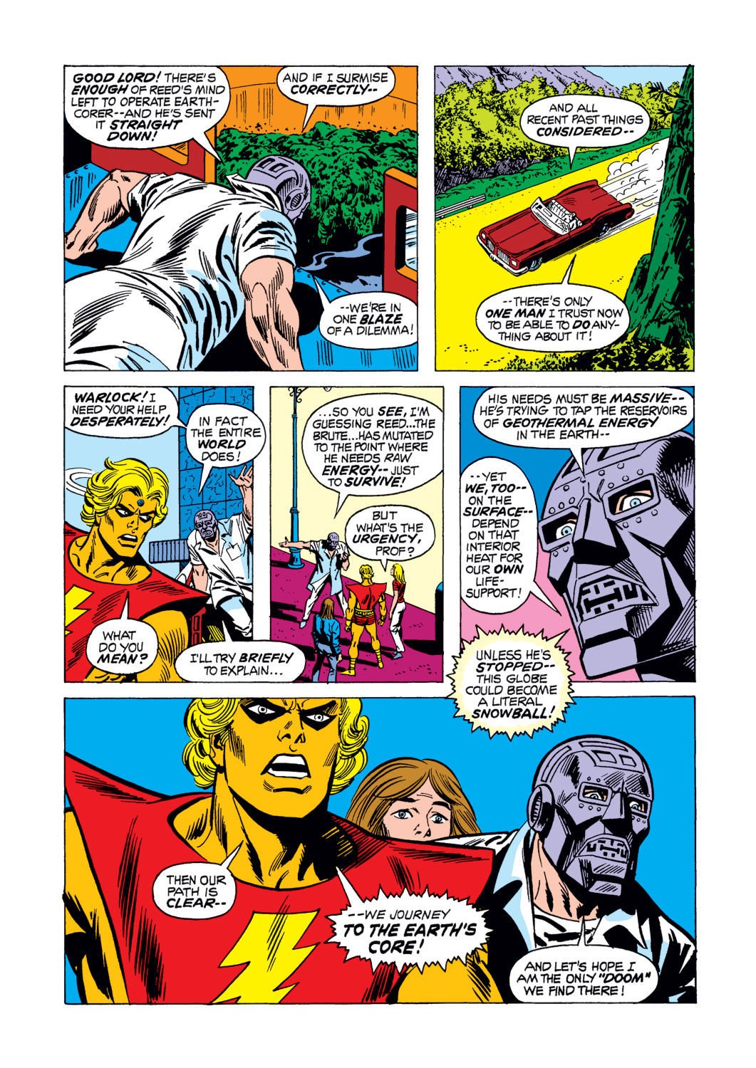 Read online Warlock (1972) comic -  Issue #7 - 12