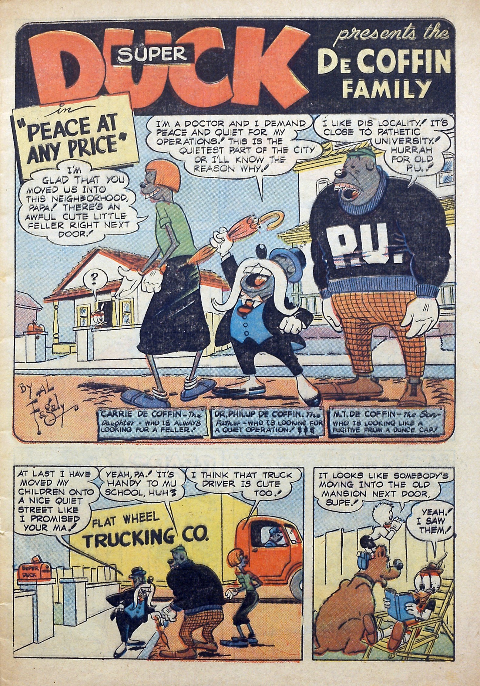 Read online Super Duck Comics comic -  Issue #41 - 3
