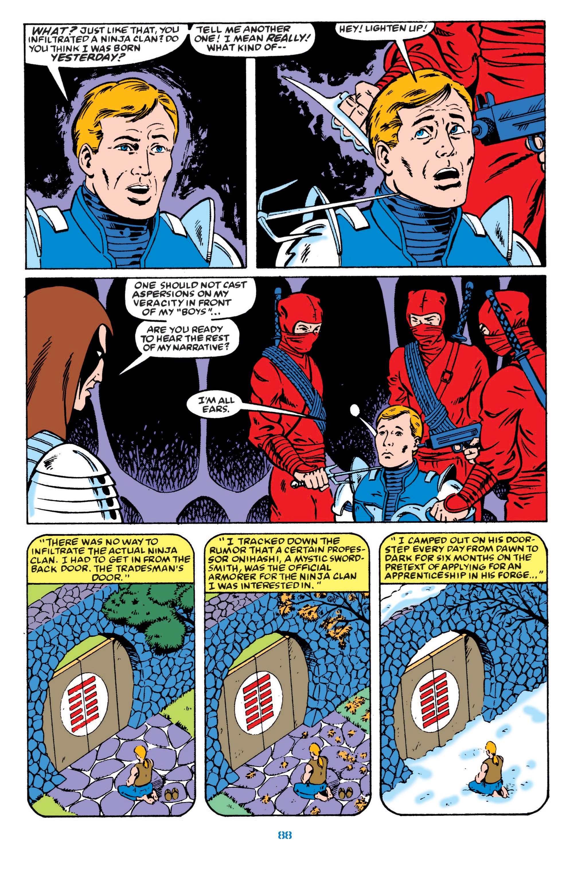 Read online Classic G.I. Joe comic -  Issue # TPB 9 (Part 1) - 89