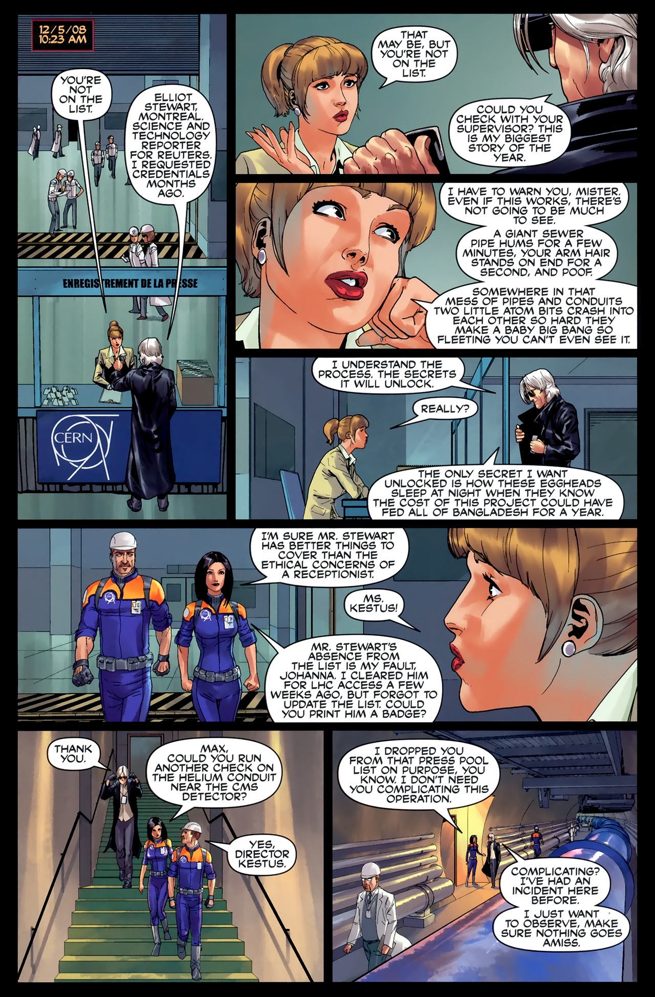 Read online Days Missing: Kestus comic -  Issue #5 - 4