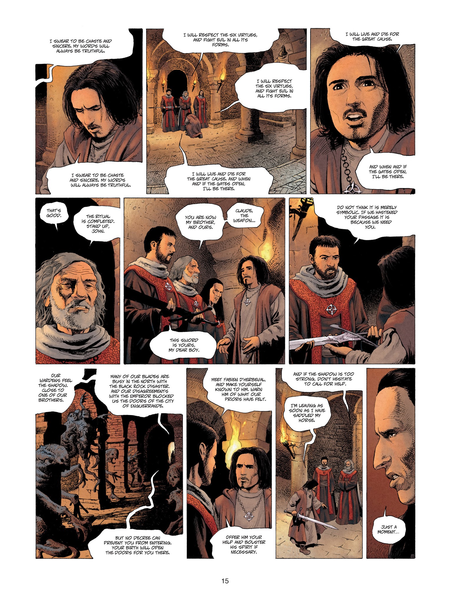 Read online Marie of the Dragons comic -  Issue #1 - 15