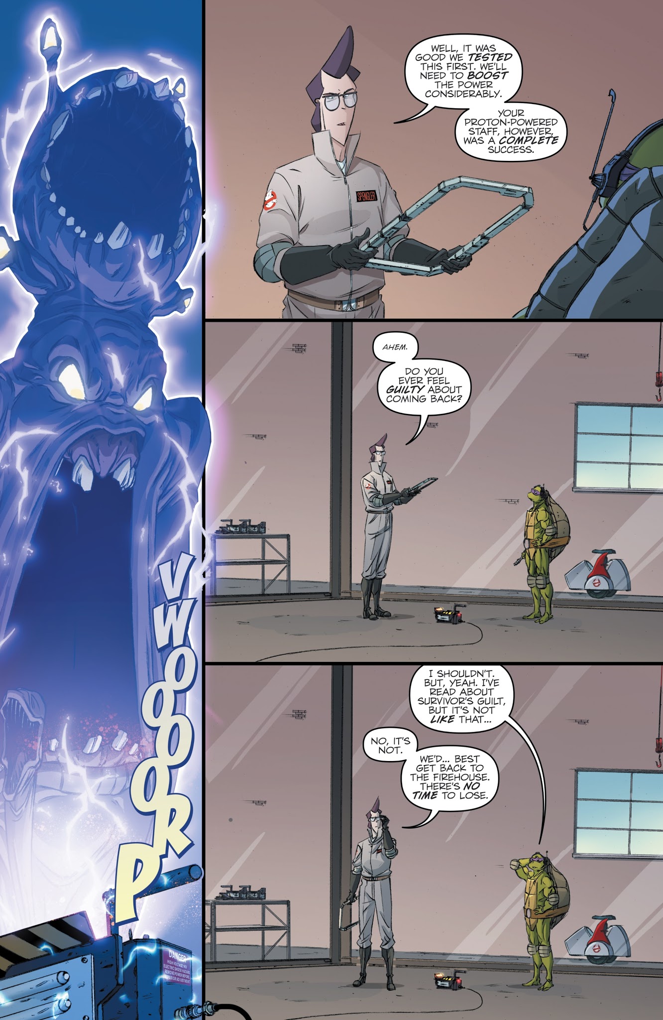Read online Teenage Mutant Ninja Turtles/Ghostbusters 2 comic -  Issue #3 - 19