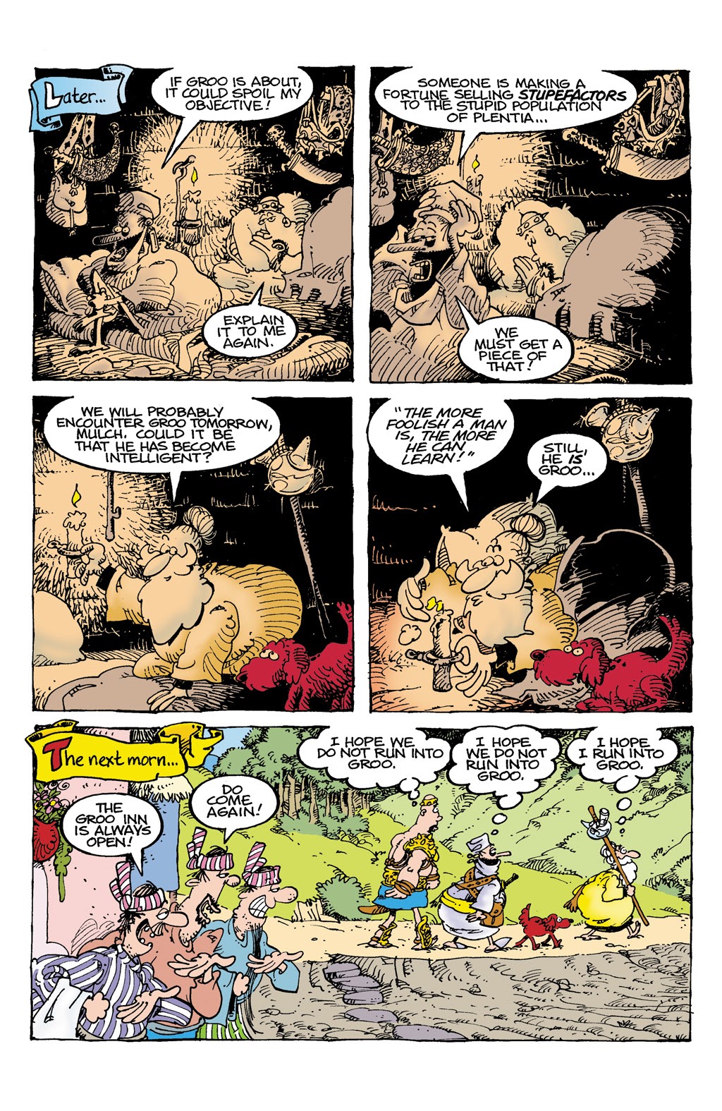Read online Sergio Aragonés' Groo: The Most Intelligent Man In The World comic -  Issue # TPB - 62