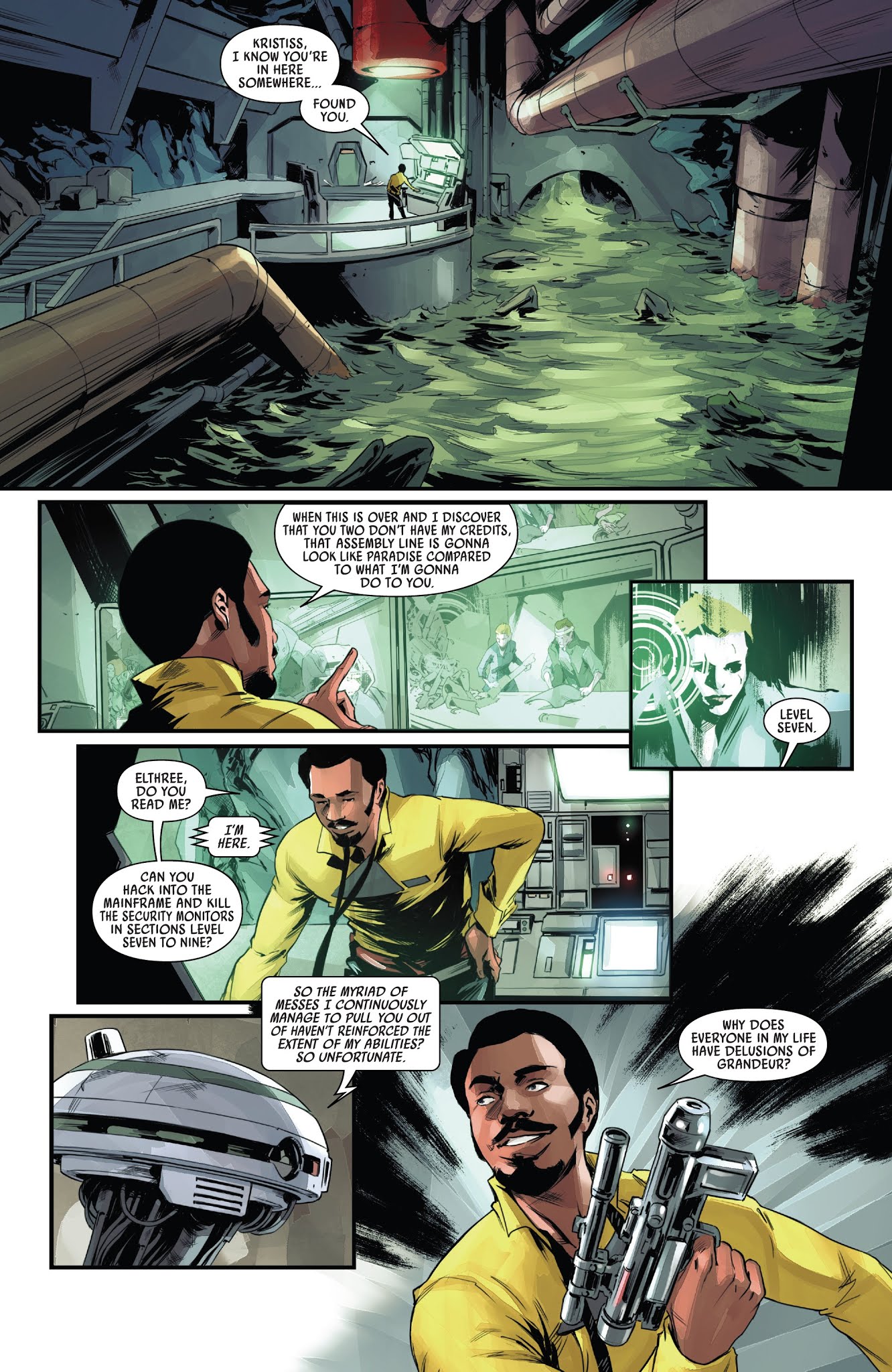 Read online Star Wars: Lando: Double Or Nothing comic -  Issue #4 - 9