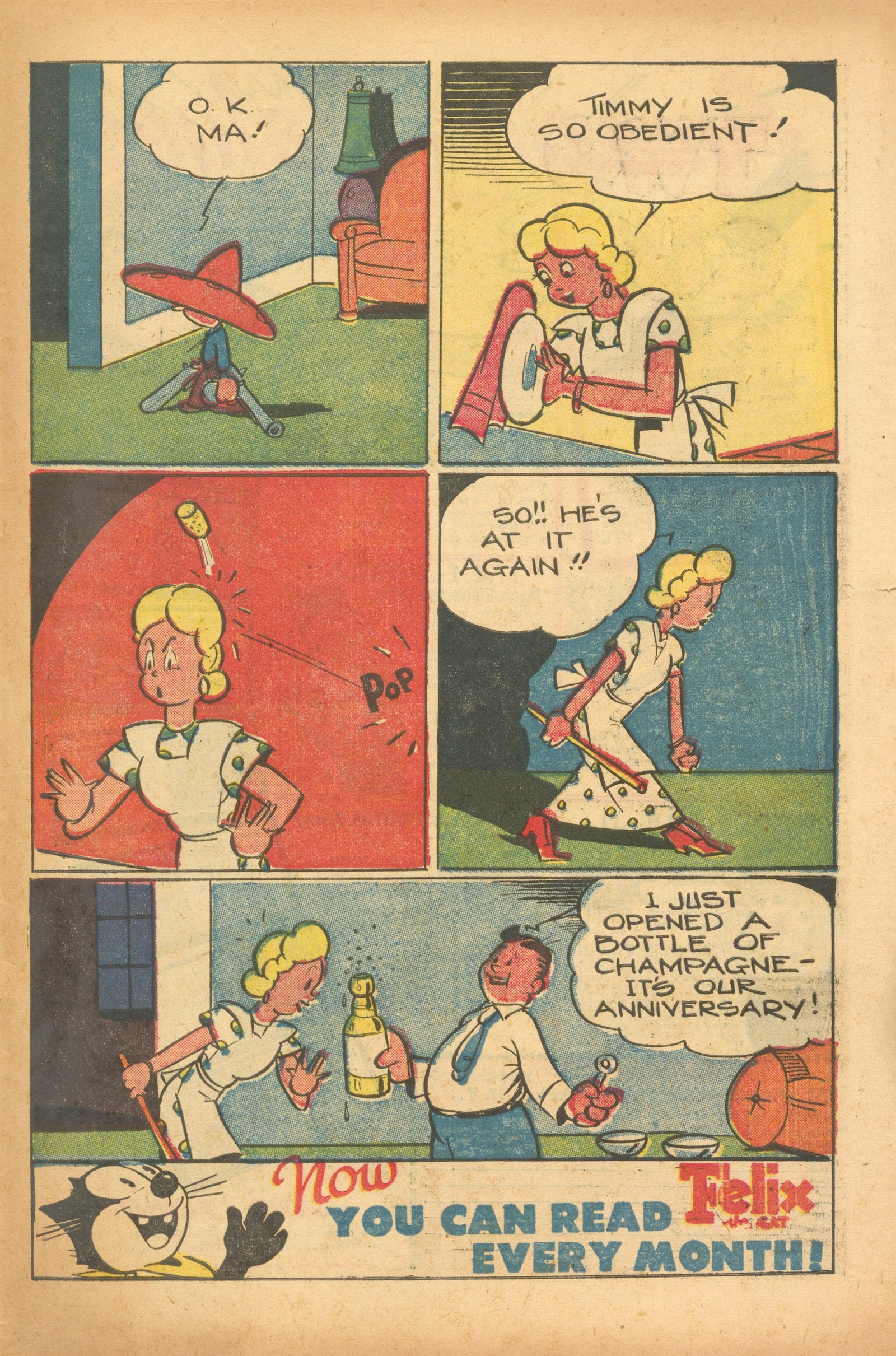 Read online Felix the Cat (1951) comic -  Issue #28 - 33