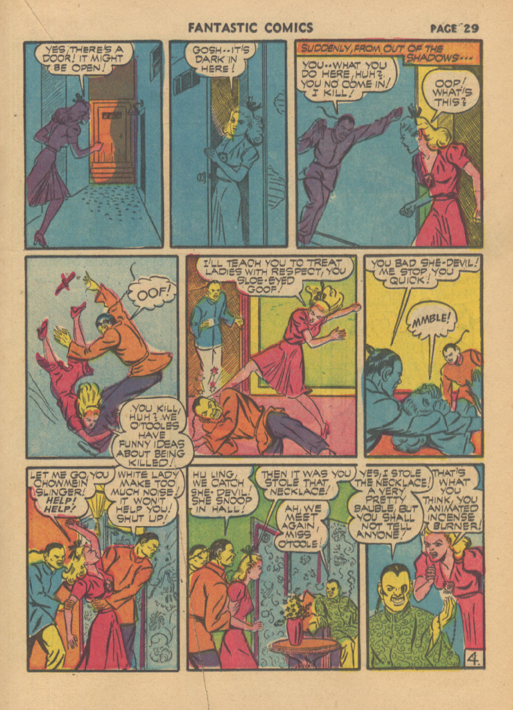 Read online Fantastic Comics comic -  Issue #23 - 30