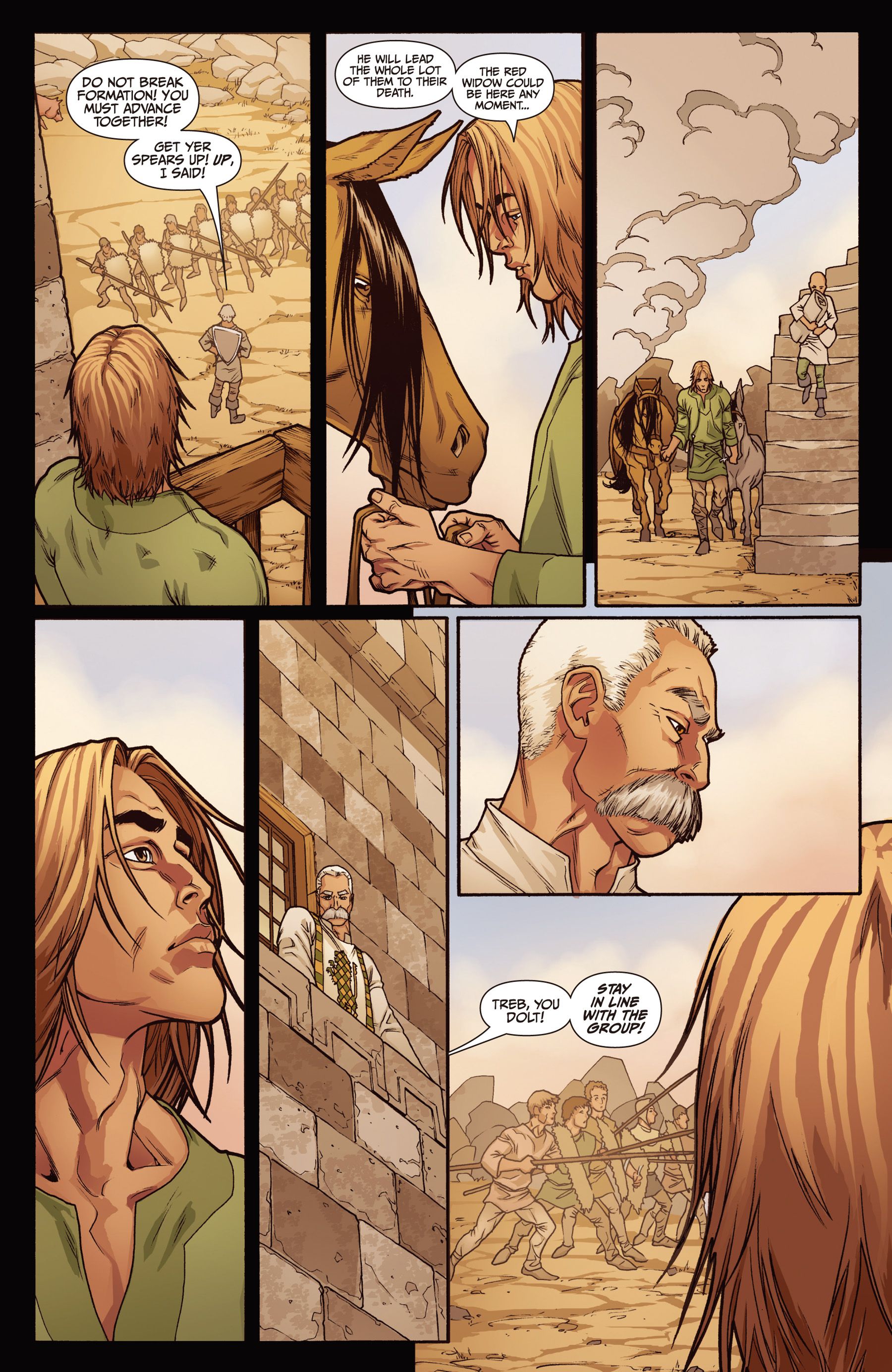 Read online The Sworn Sword: The Graphic Novel comic -  Issue # Full - 113