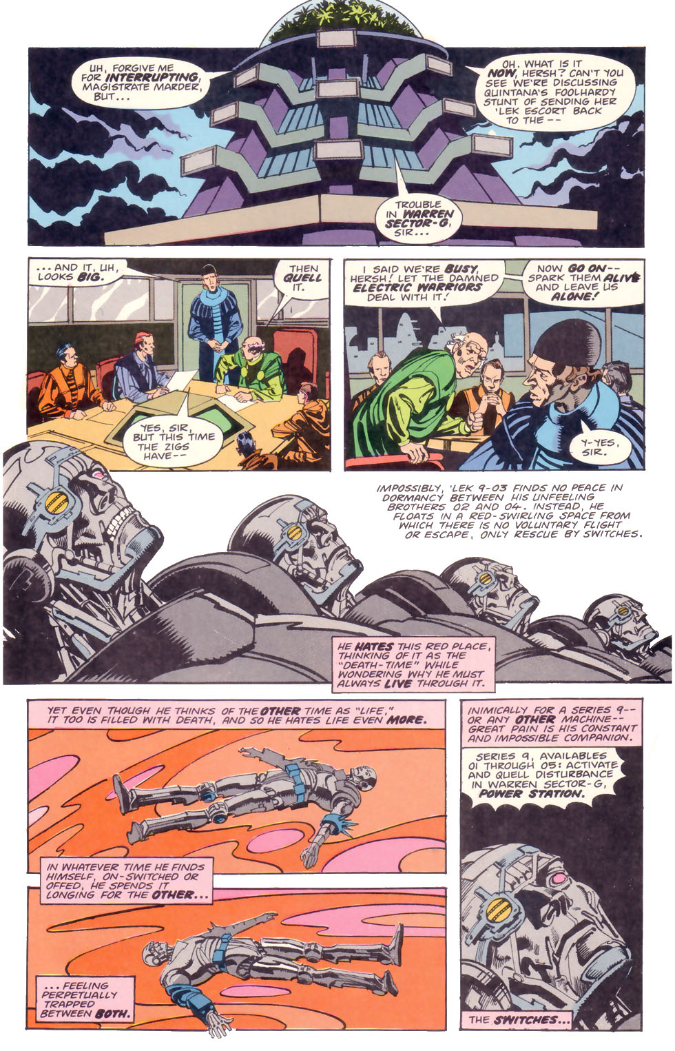 Read online Electric Warrior comic -  Issue #1 - 19