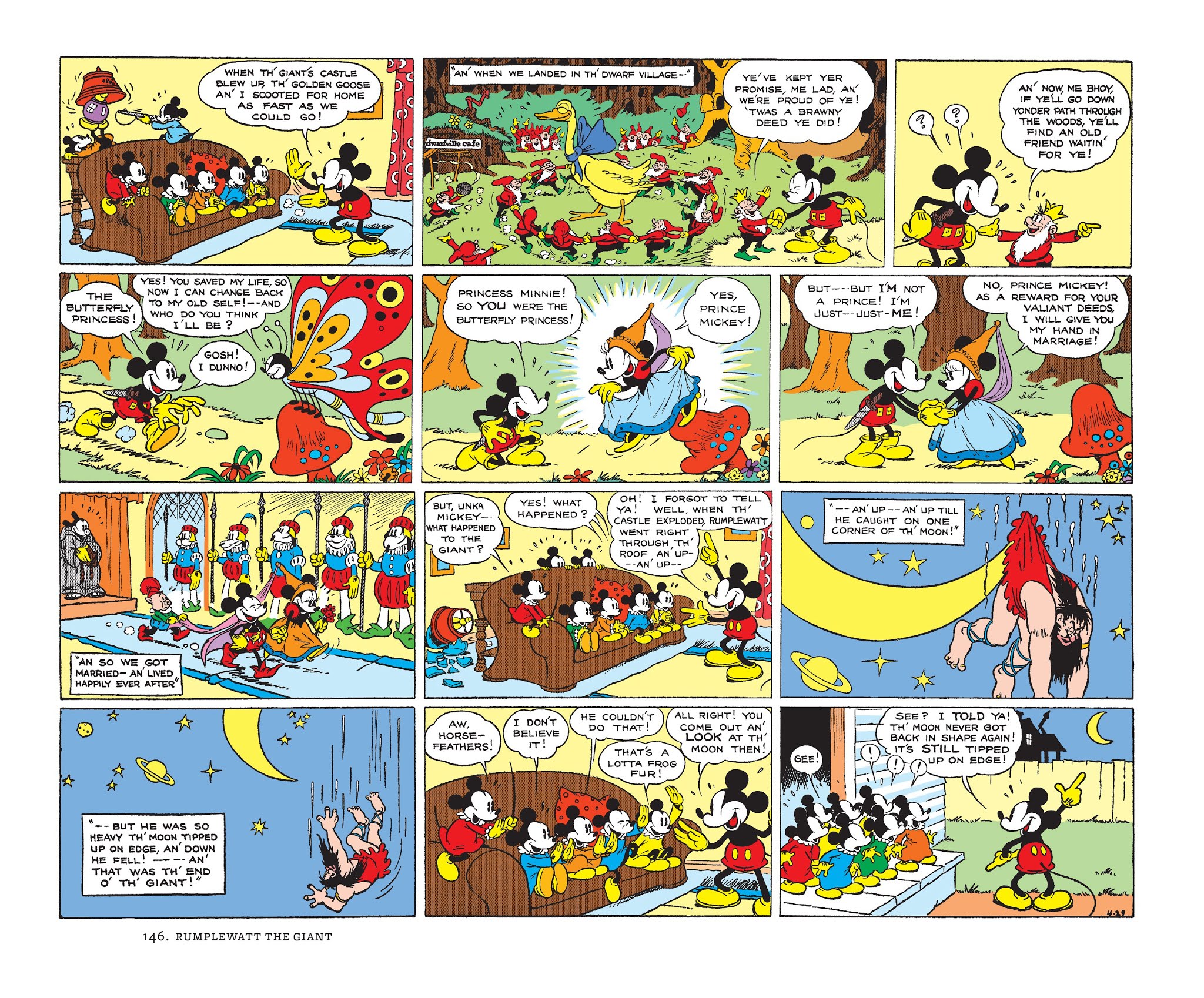 Read online Walt Disney's Mickey Mouse Color Sundays comic -  Issue # TPB 1 (Part 2) - 46