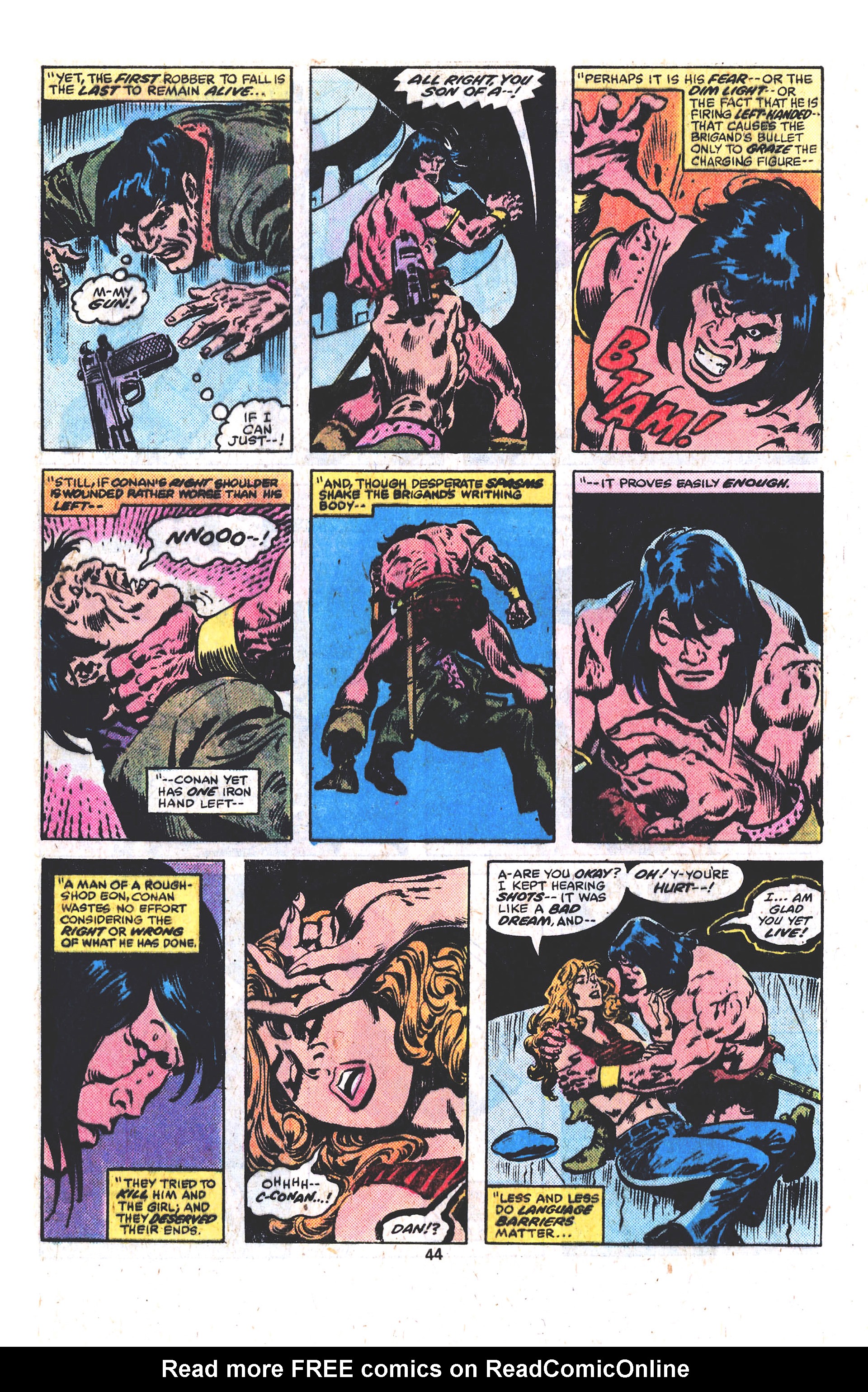 Read online What If? (1977) comic -  Issue #13 - Conan The Barbarian walked the Earth Today - 33