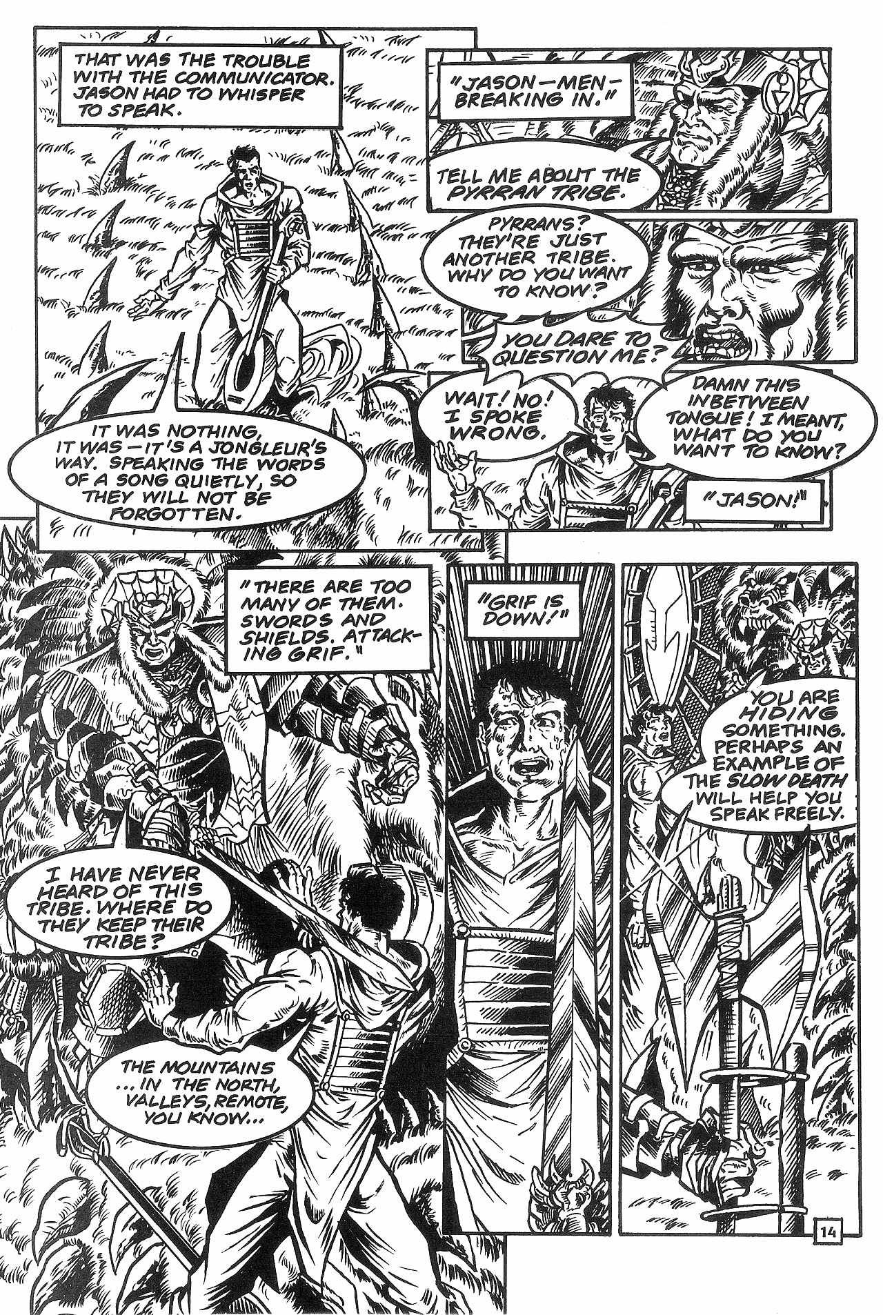 Read online Deathworld Book Three comic -  Issue #2 - 16