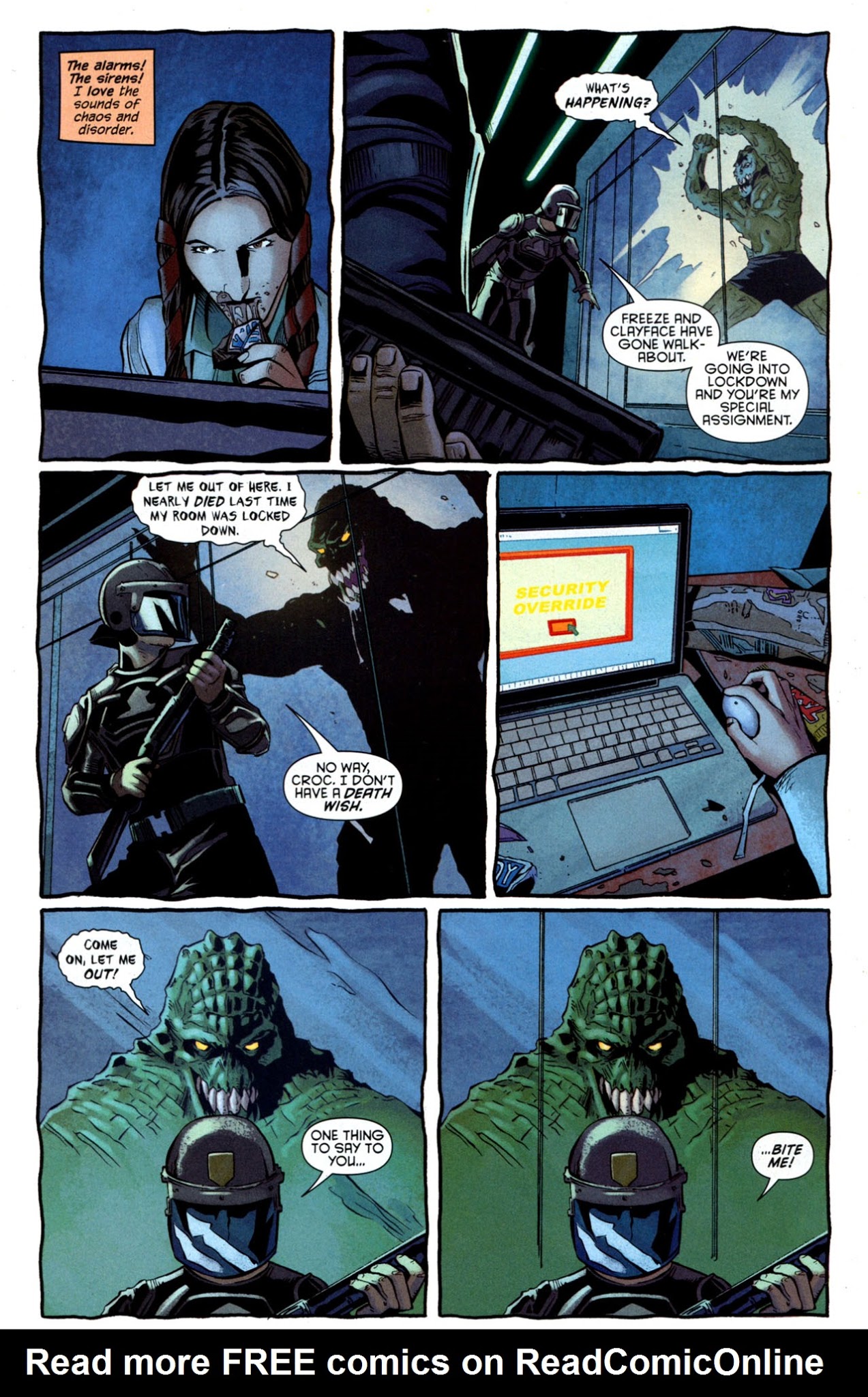 Read online Arkham Reborn comic -  Issue #2 - 21