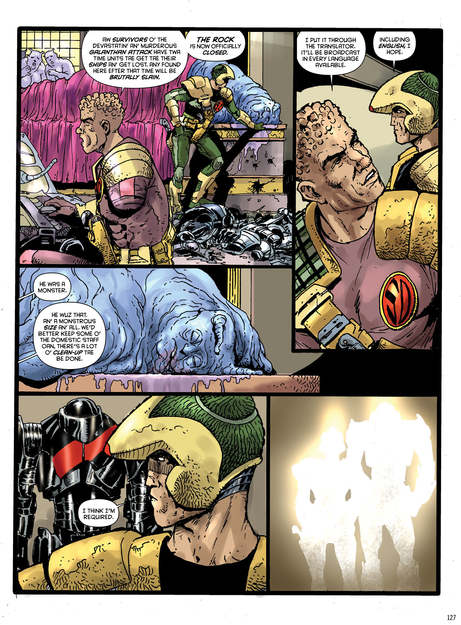 Read online Strontium Dog: Repo Men comic -  Issue # TPB - 129