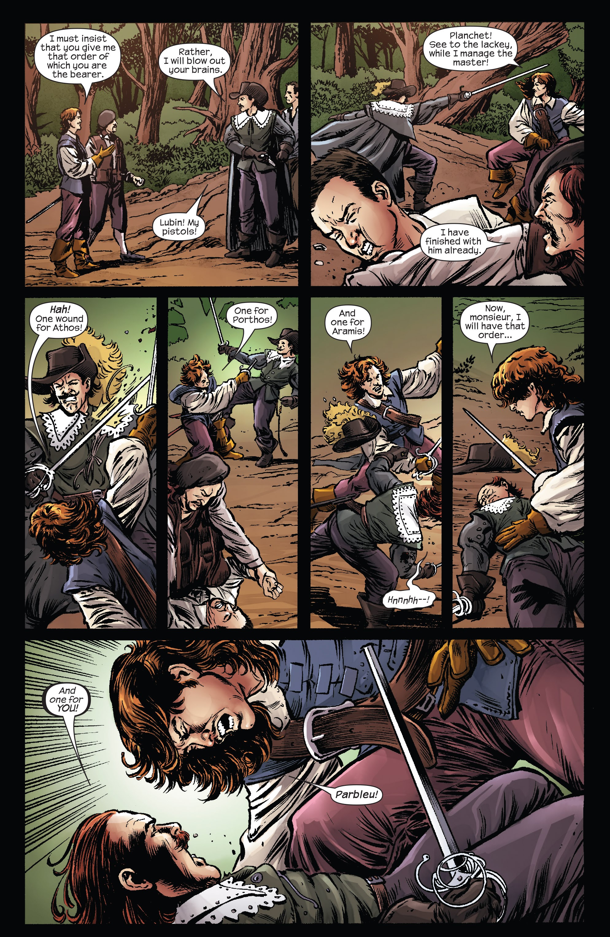 Read online Marvel Illustrated: The Three Musketeers comic -  Issue #3 - 5