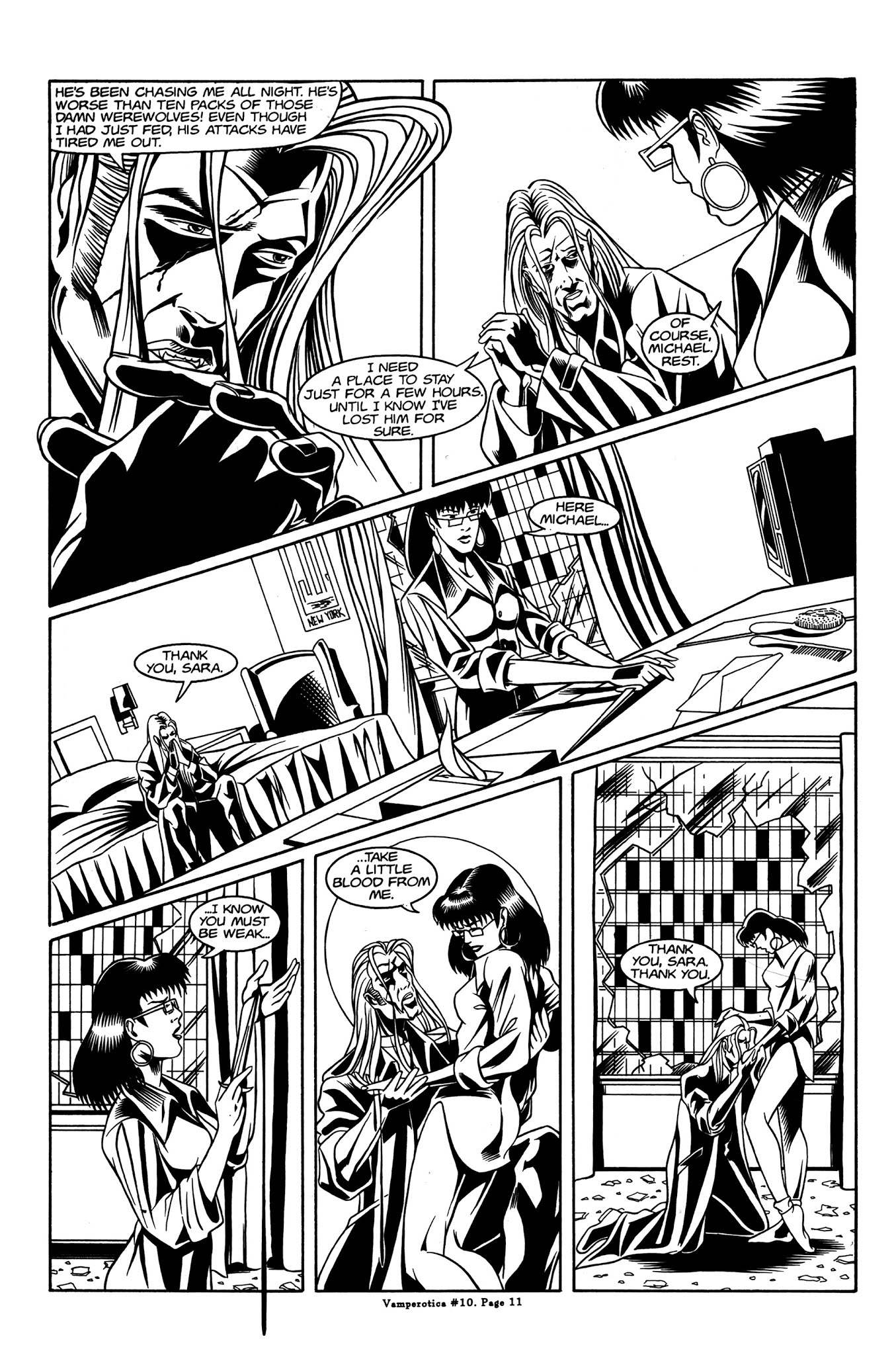 Read online Vamperotica comic -  Issue #10 - 13