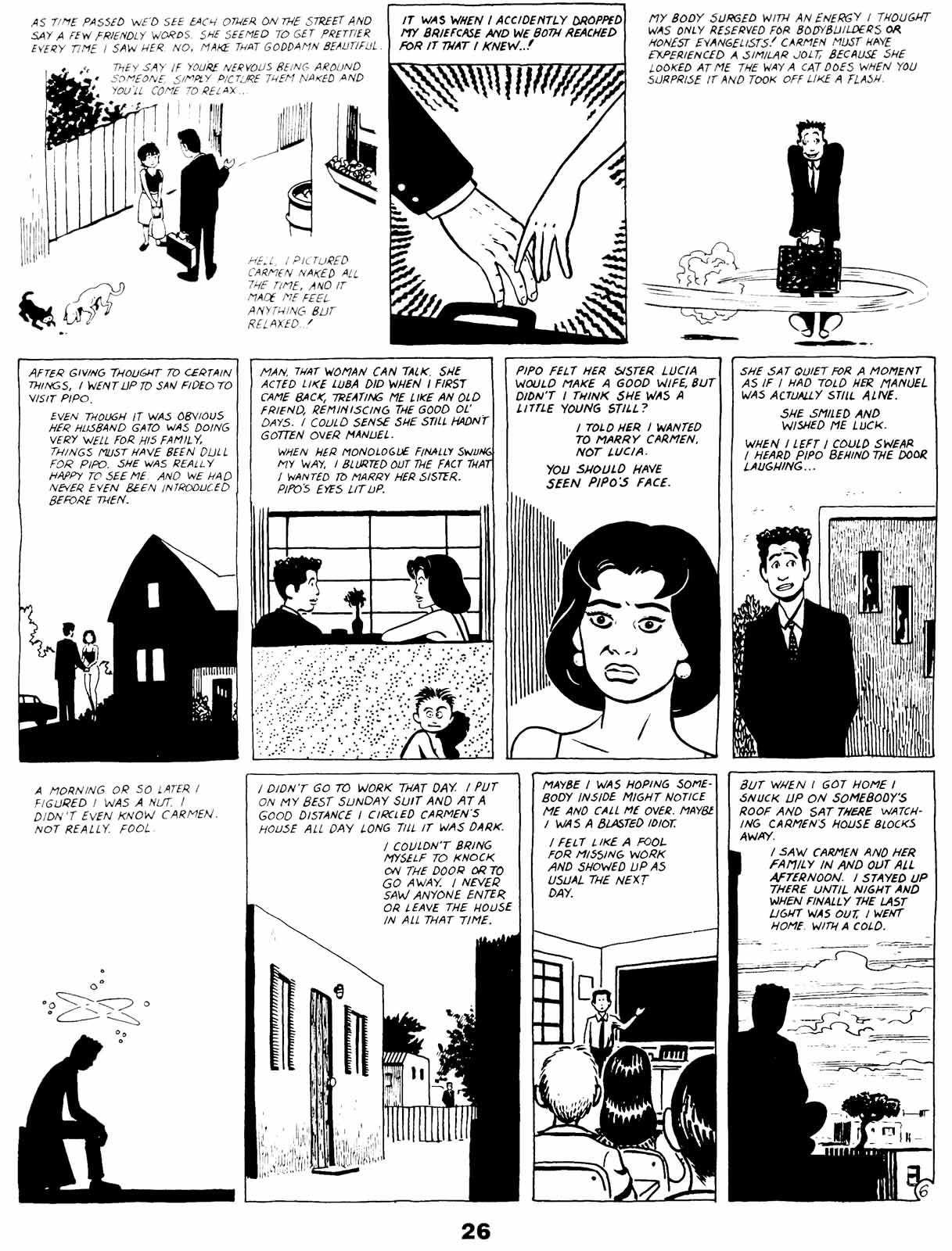 Read online Love and Rockets (1982) comic -  Issue #20 - 29