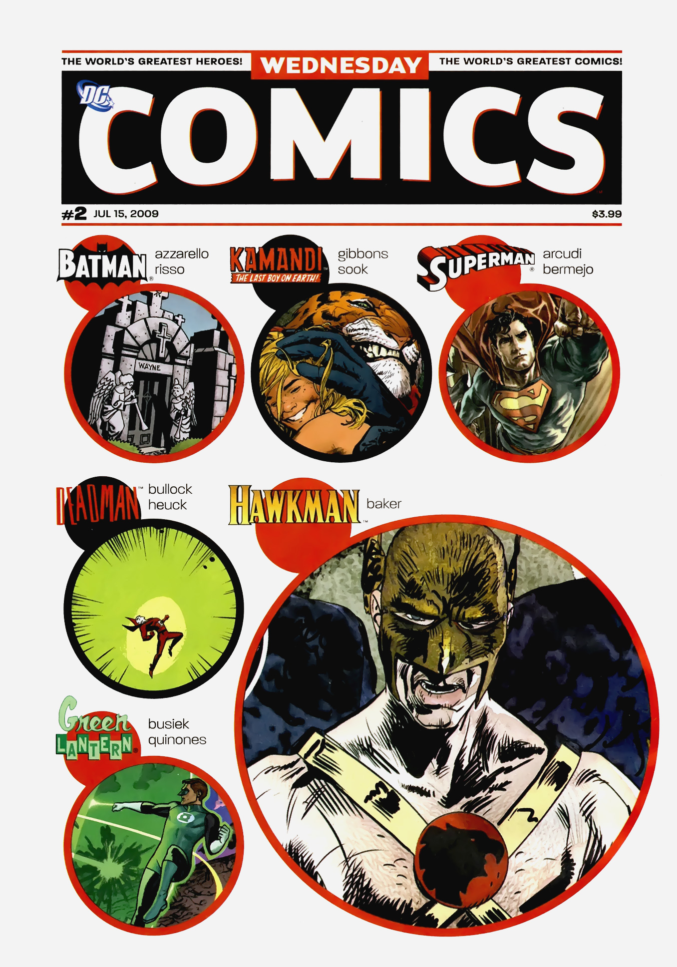 Read online Wednesday Comics comic -  Issue #2 - 1