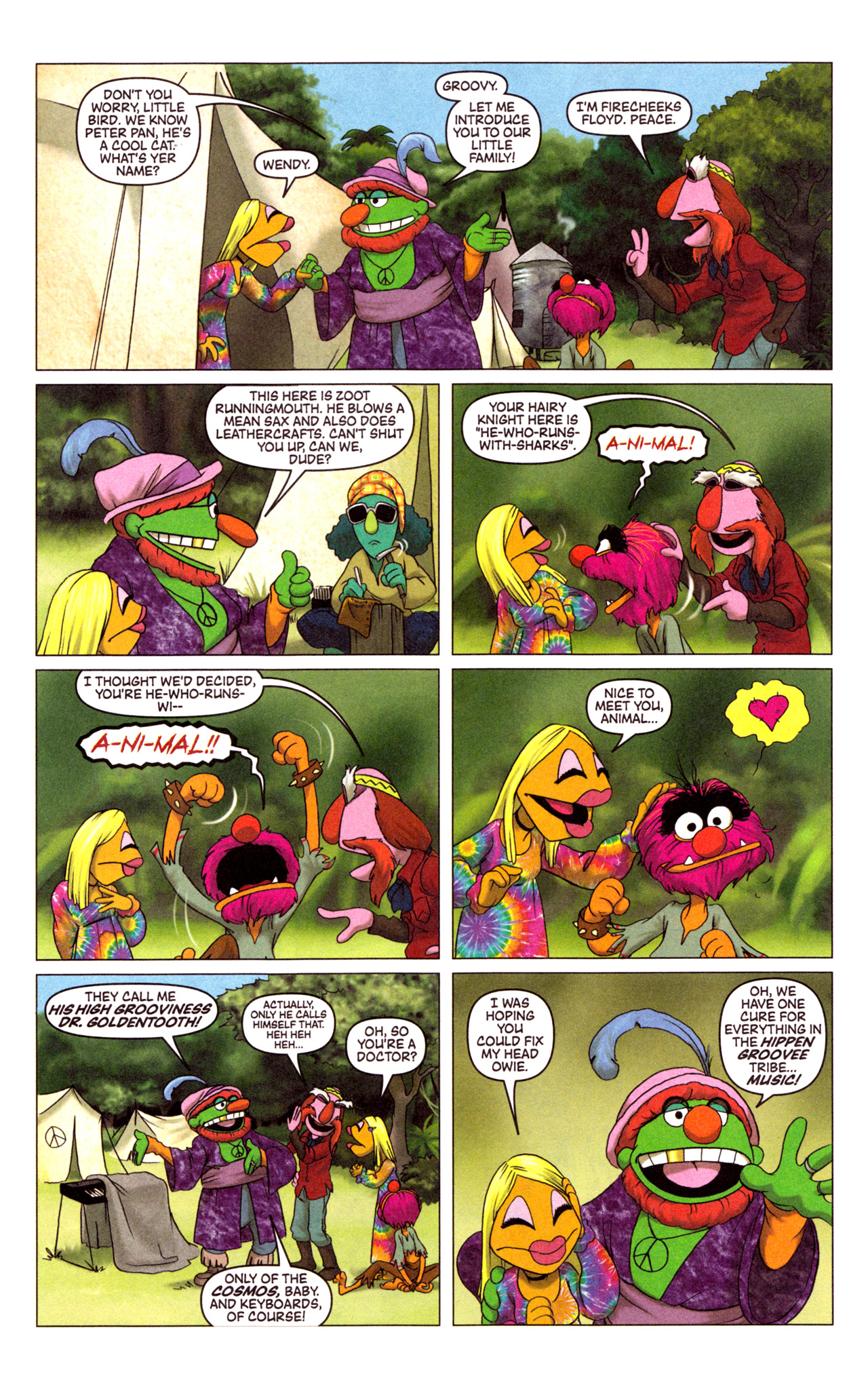 Read online Muppet Peter Pan comic -  Issue #3 - 5