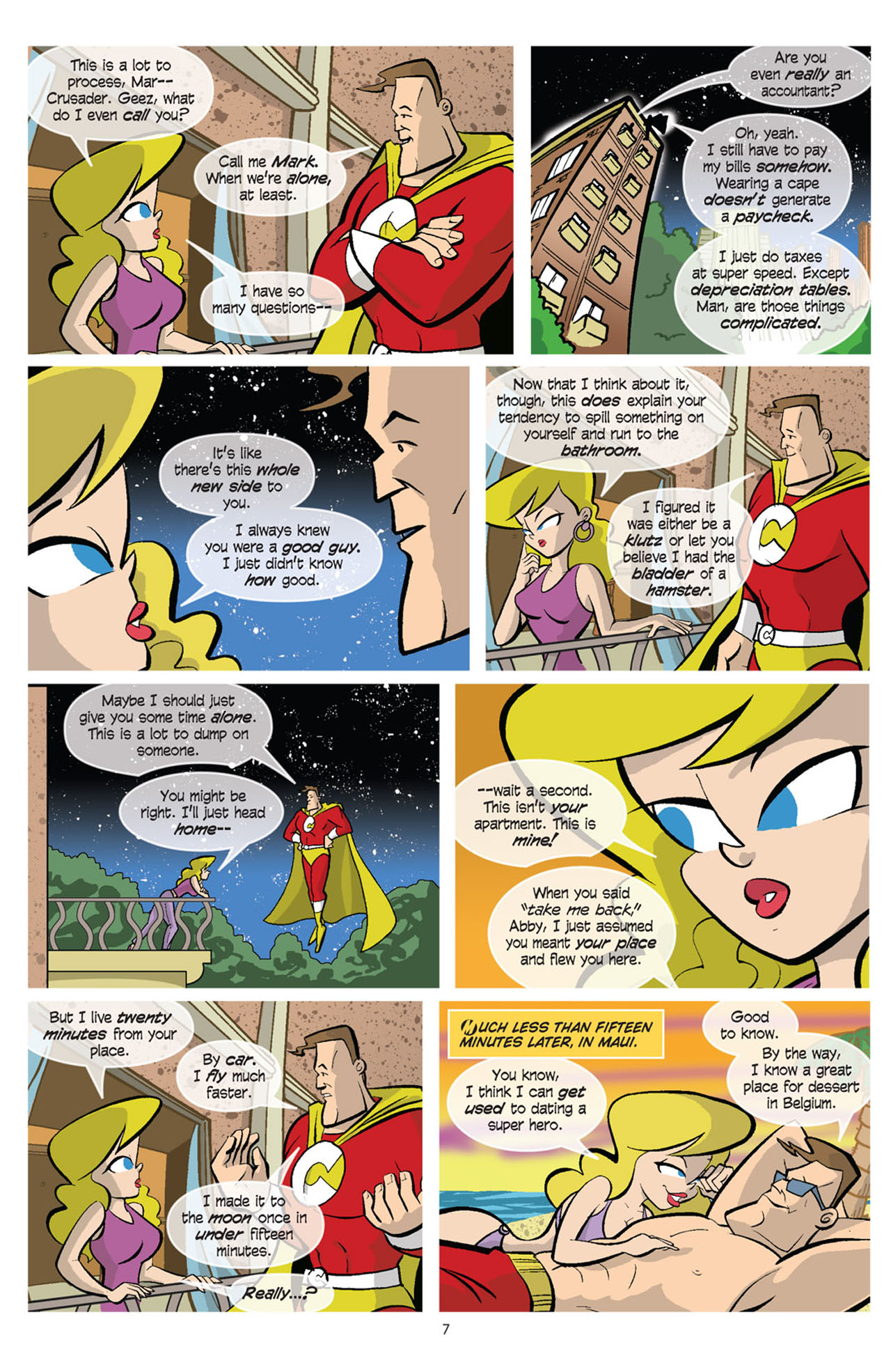Read online Love and Capes comic -  Issue #1 - 8