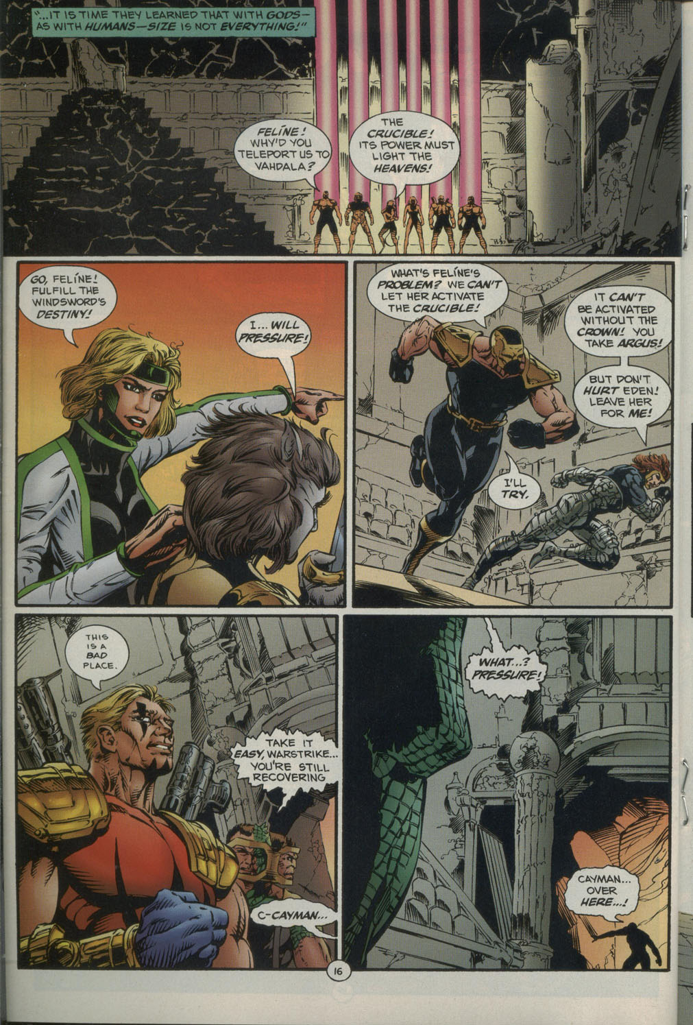 Read online Godwheel comic -  Issue #3 - 18