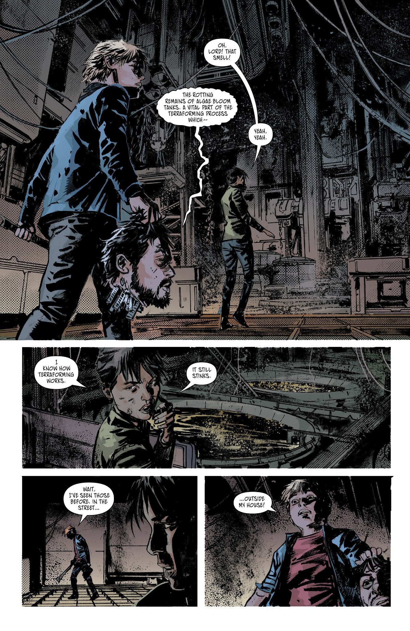 Read online Aliens: Dust To Dust comic -  Issue #4 - 9