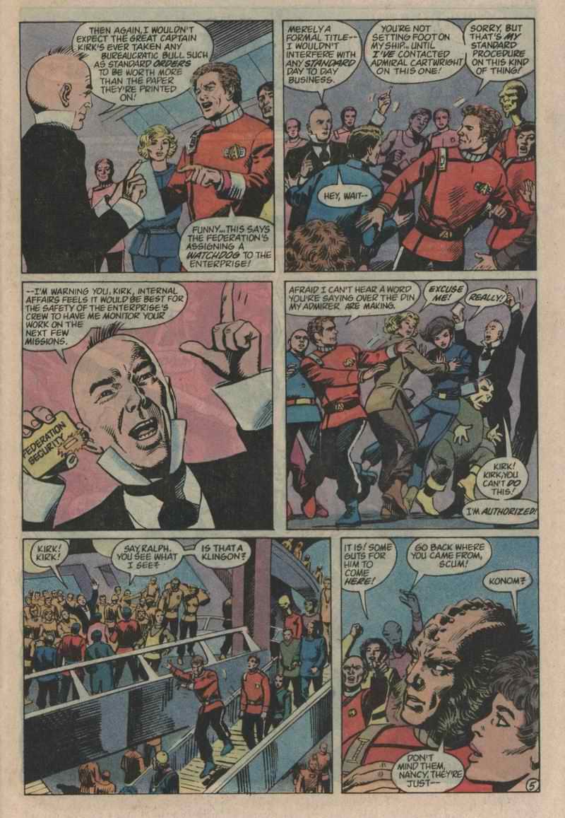 Read online Star Trek (1984) comic -  Issue #46 - 6