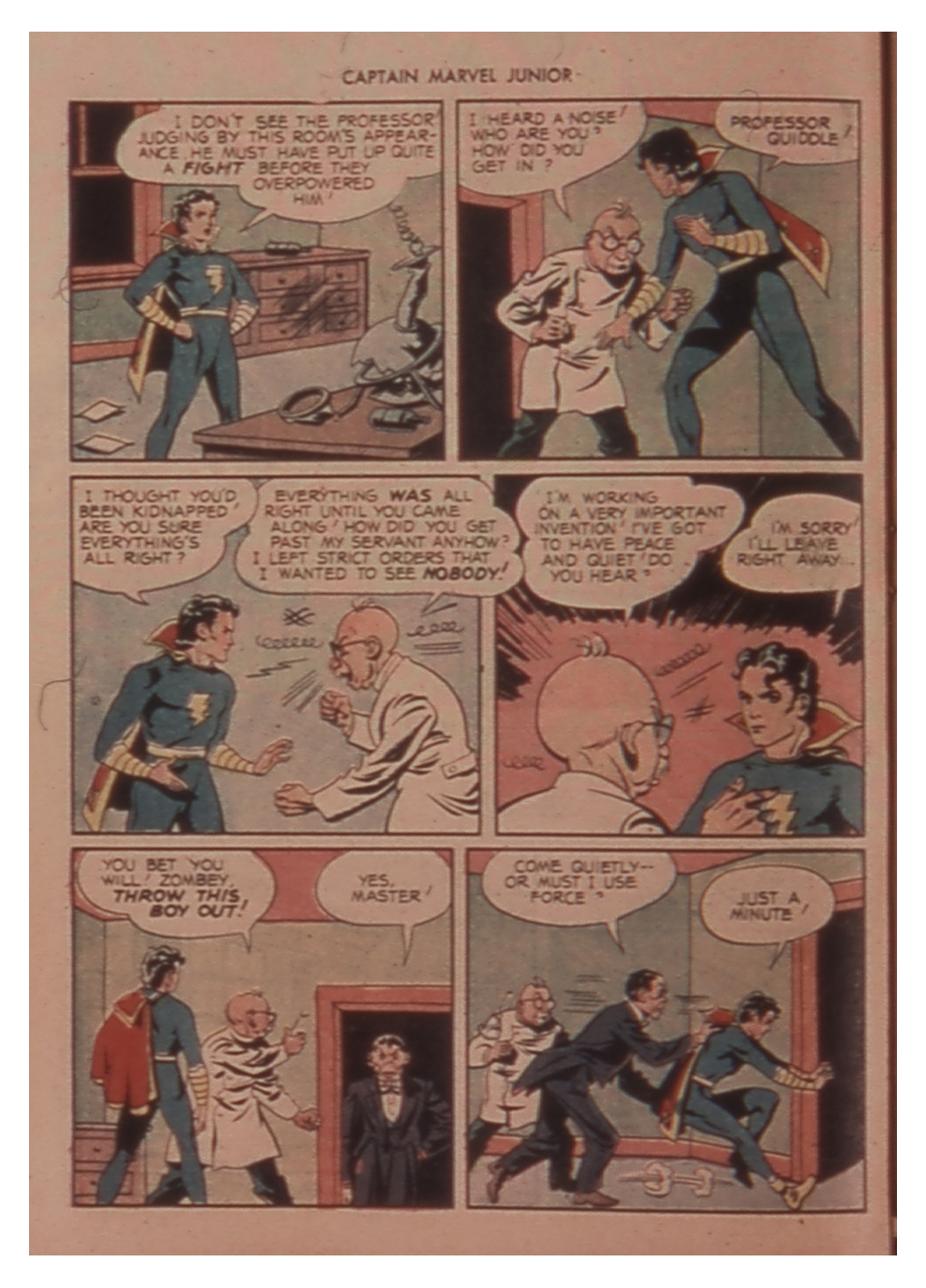 Read online Captain Marvel, Jr. comic -  Issue #12 - 20