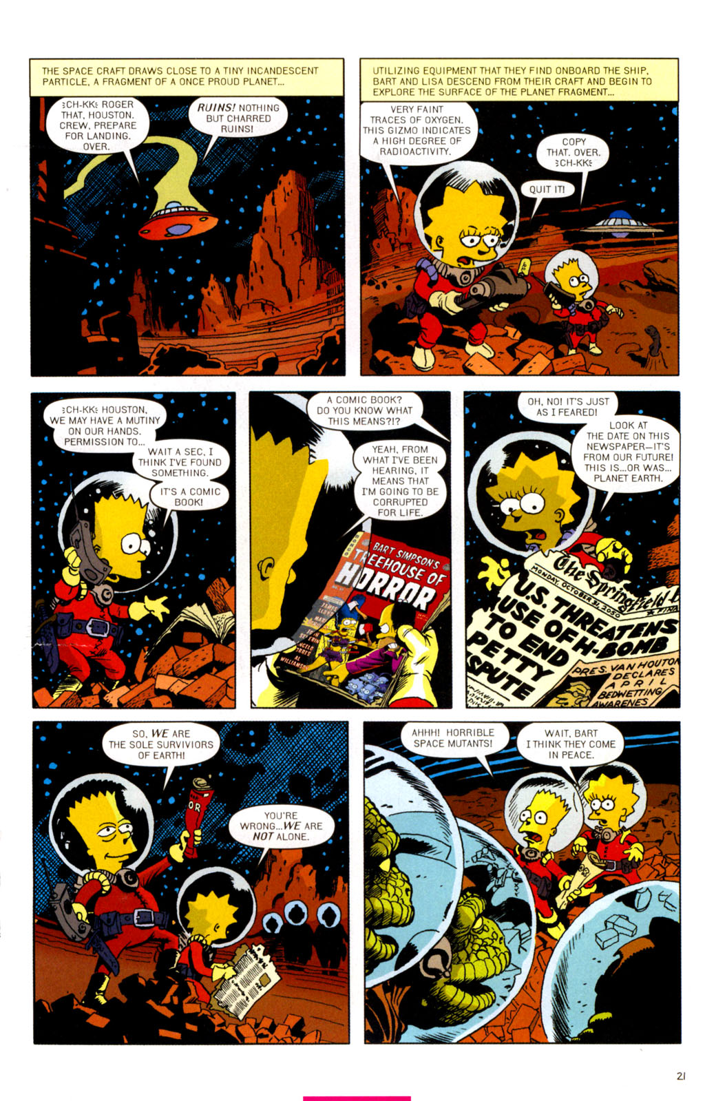 Read online Treehouse of Horror comic -  Issue #11 - 52