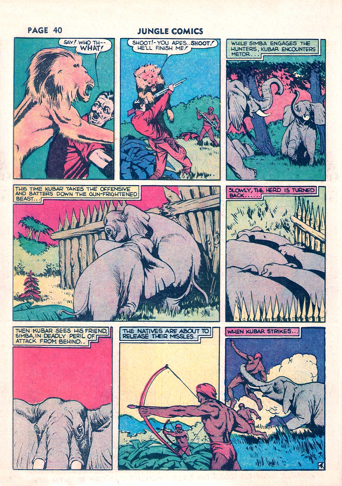 Read online Jungle Comics comic -  Issue #11 - 43