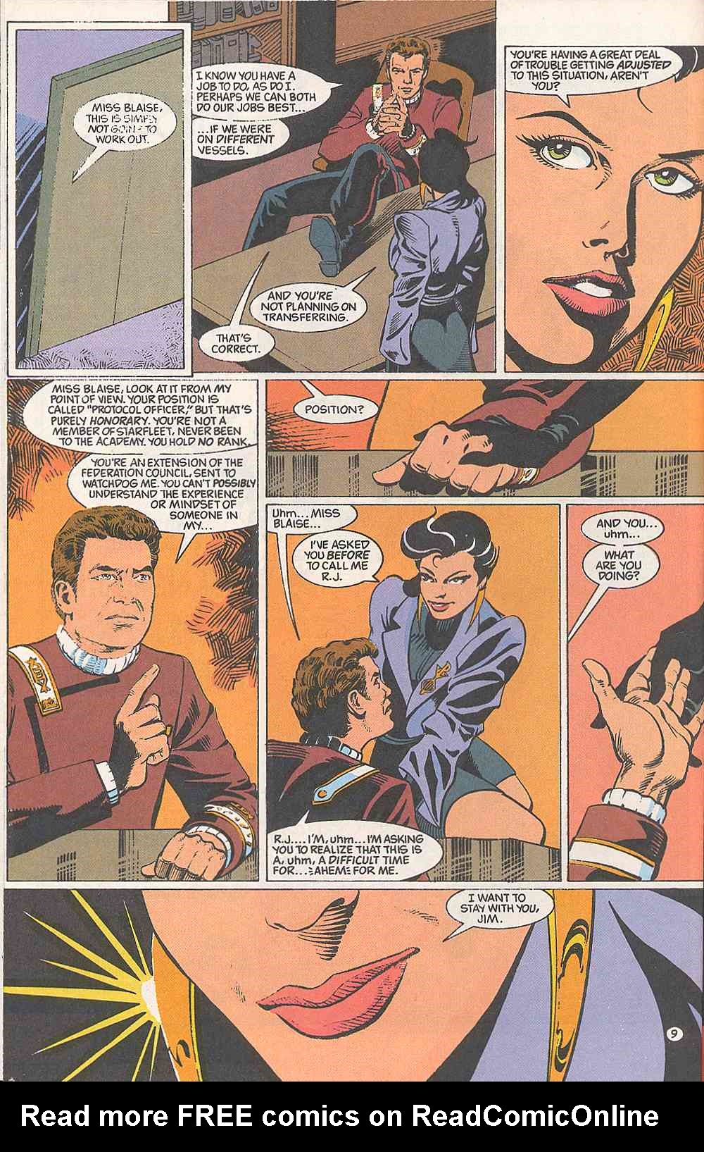 Read online Star Trek (1989) comic -  Issue #7 - 9