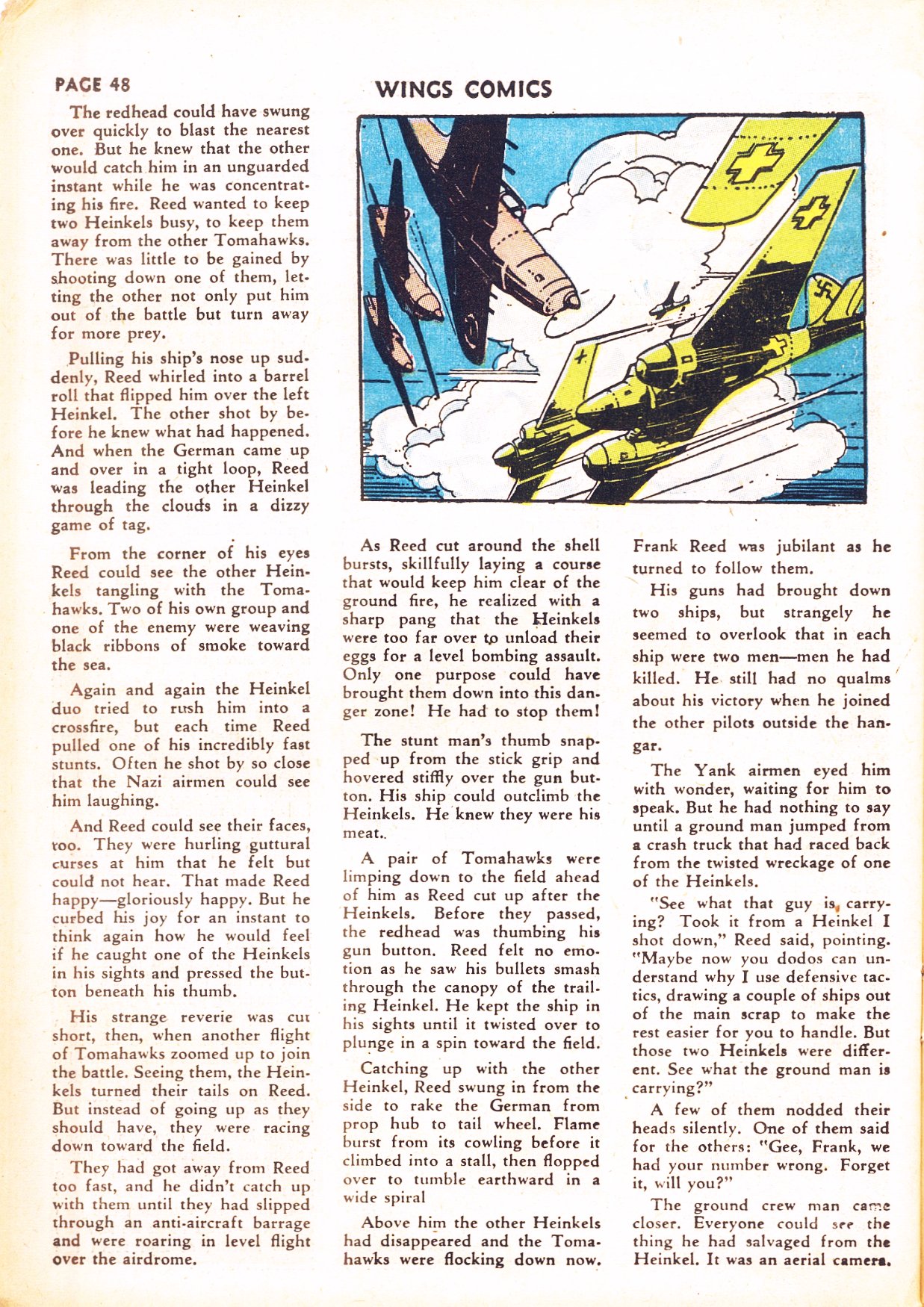 Read online Wings Comics comic -  Issue #26 - 50