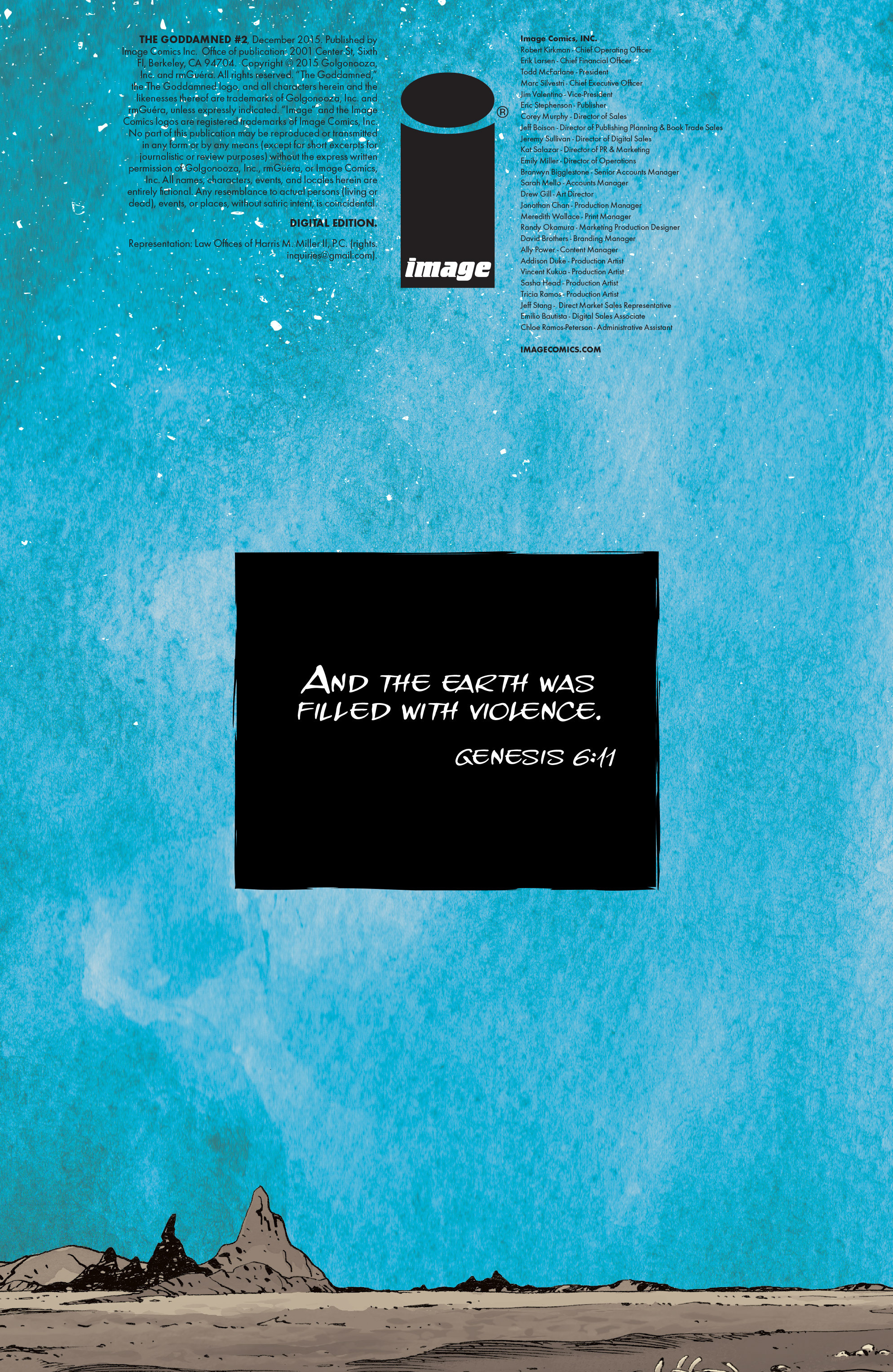 Read online The Goddamned comic -  Issue #2 - 2