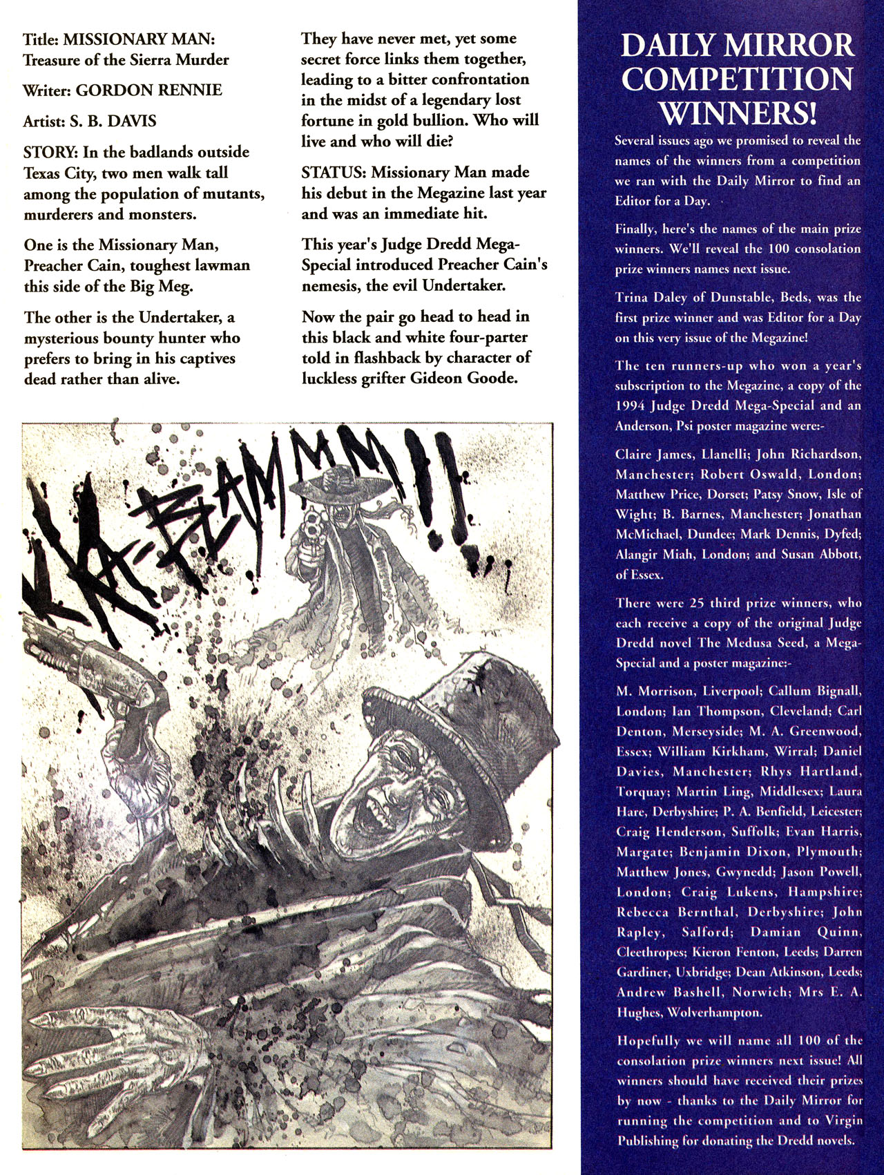 Read online Judge Dredd: The Megazine (vol. 2) comic -  Issue #61 - 14