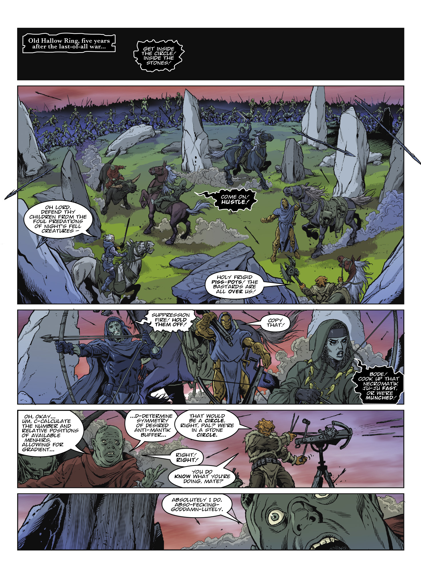 Read online Judge Dredd Megazine (Vol. 5) comic -  Issue #447 - 122