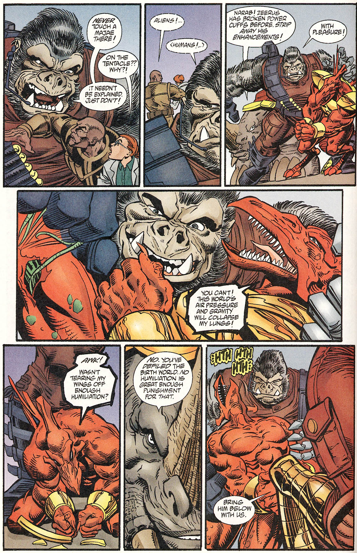 Read online Leonard Nimoy's Primortals (1996) comic -  Issue #1 - 7