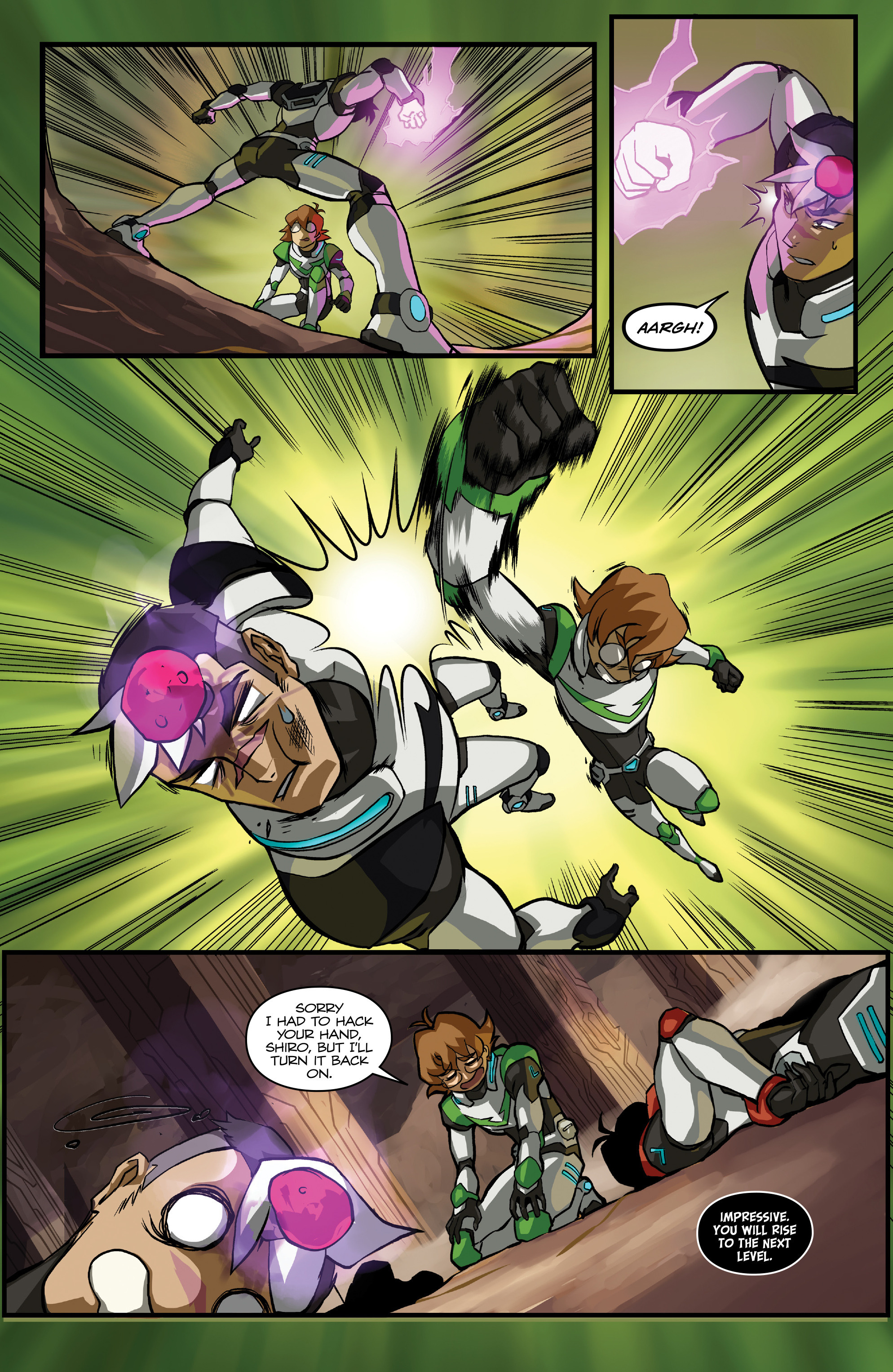 Read online Voltron: Legendary Defender comic -  Issue #4 - 14