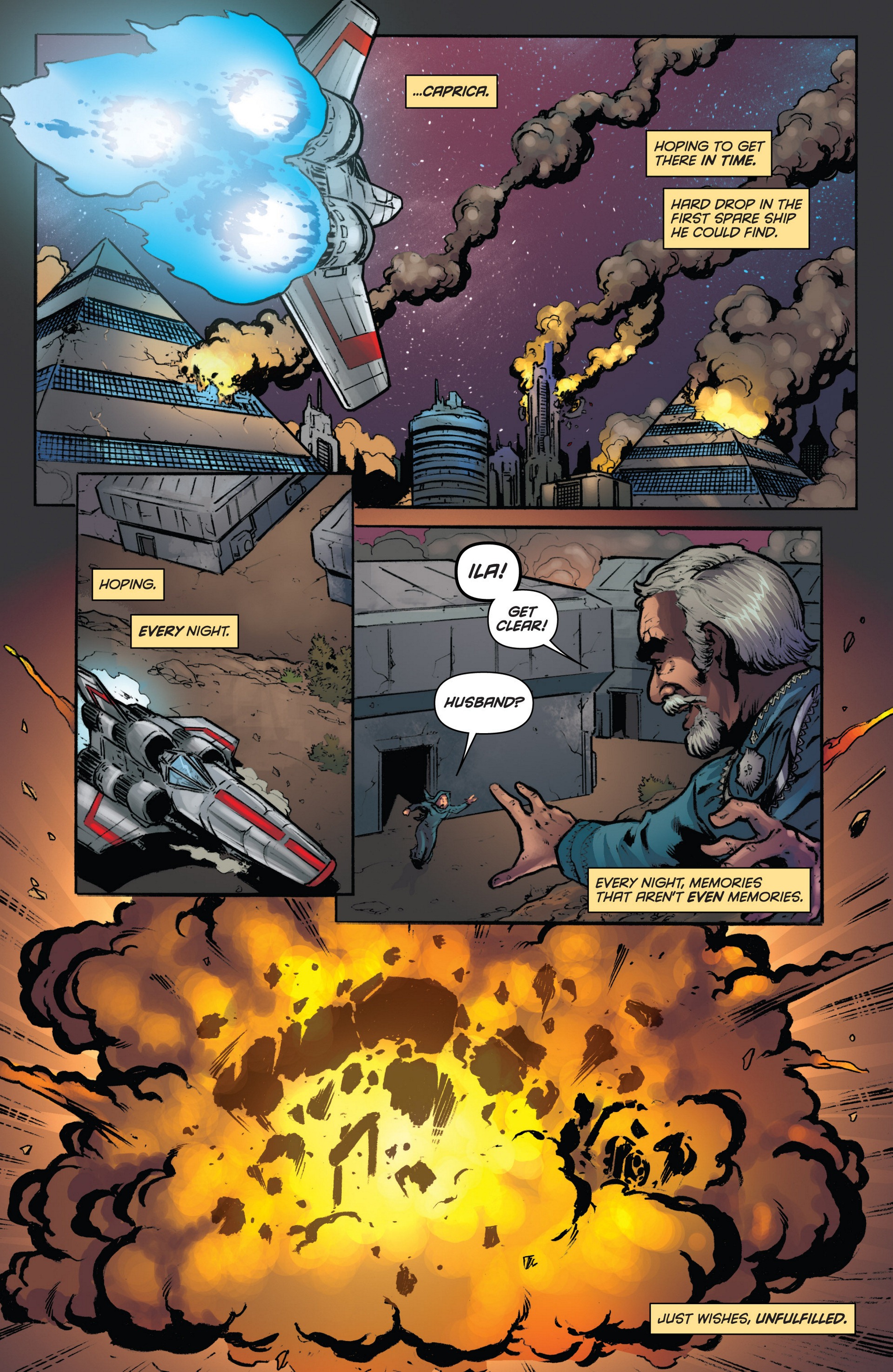 Read online Classic Battlestar Galactica (2013) comic -  Issue #1 - 5