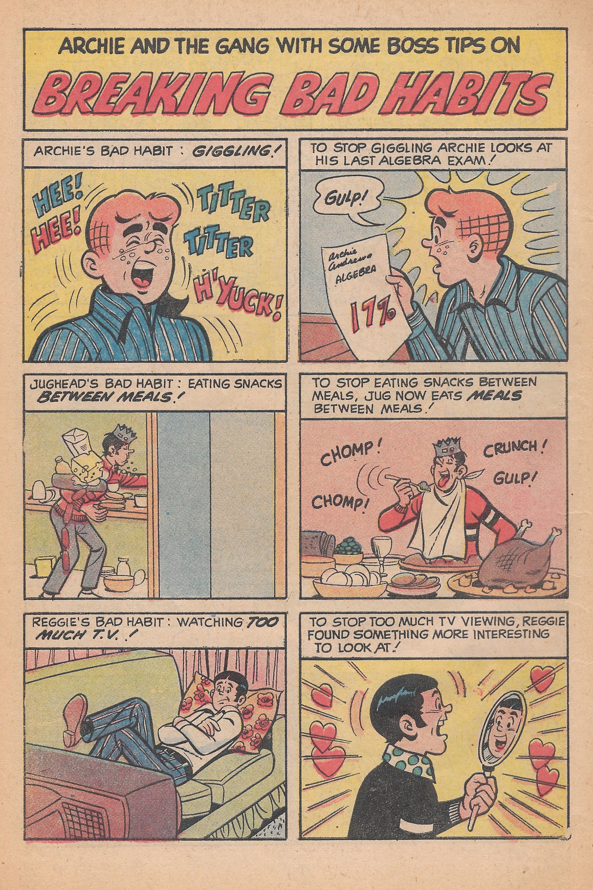 Read online Archie's Joke Book Magazine comic -  Issue #163 - 6