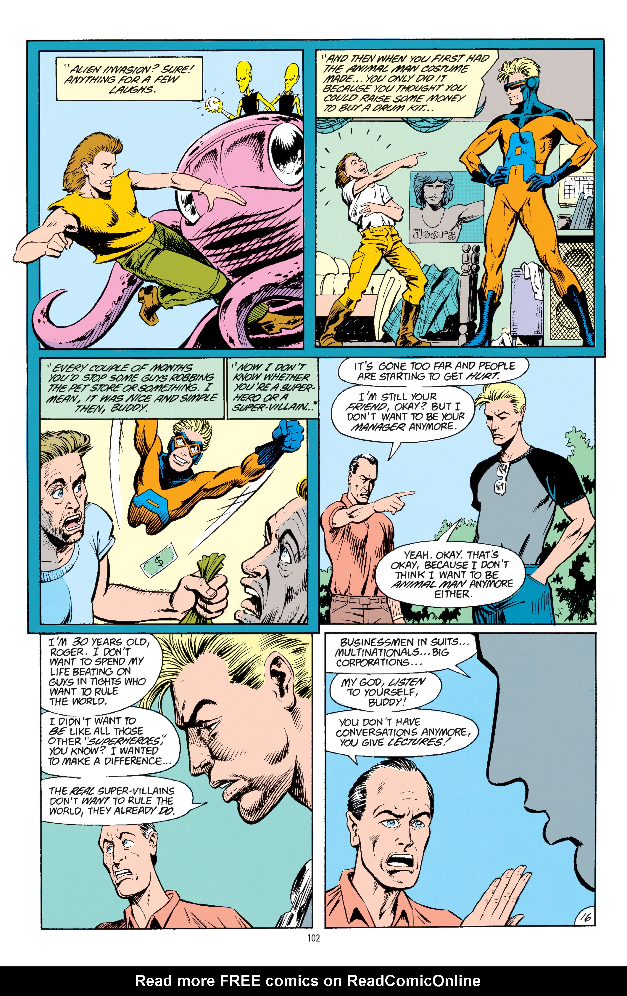 Read online Animal Man (1988) comic -  Issue # _ by Grant Morrison 30th Anniversary Deluxe Edition Book 2 (Part 2) - 3