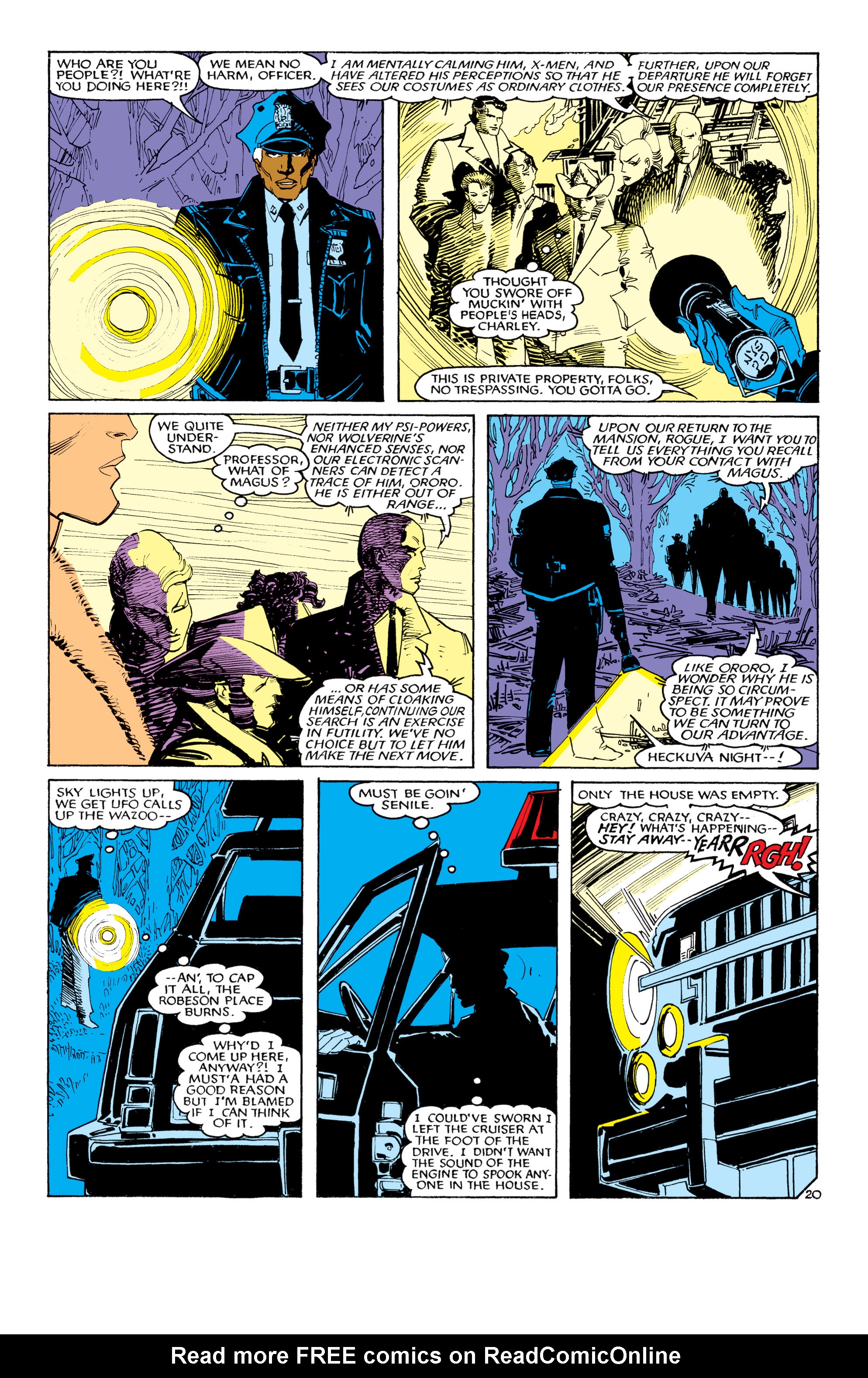 Read online Uncanny X-Men (1963) comic -  Issue #192 - 21