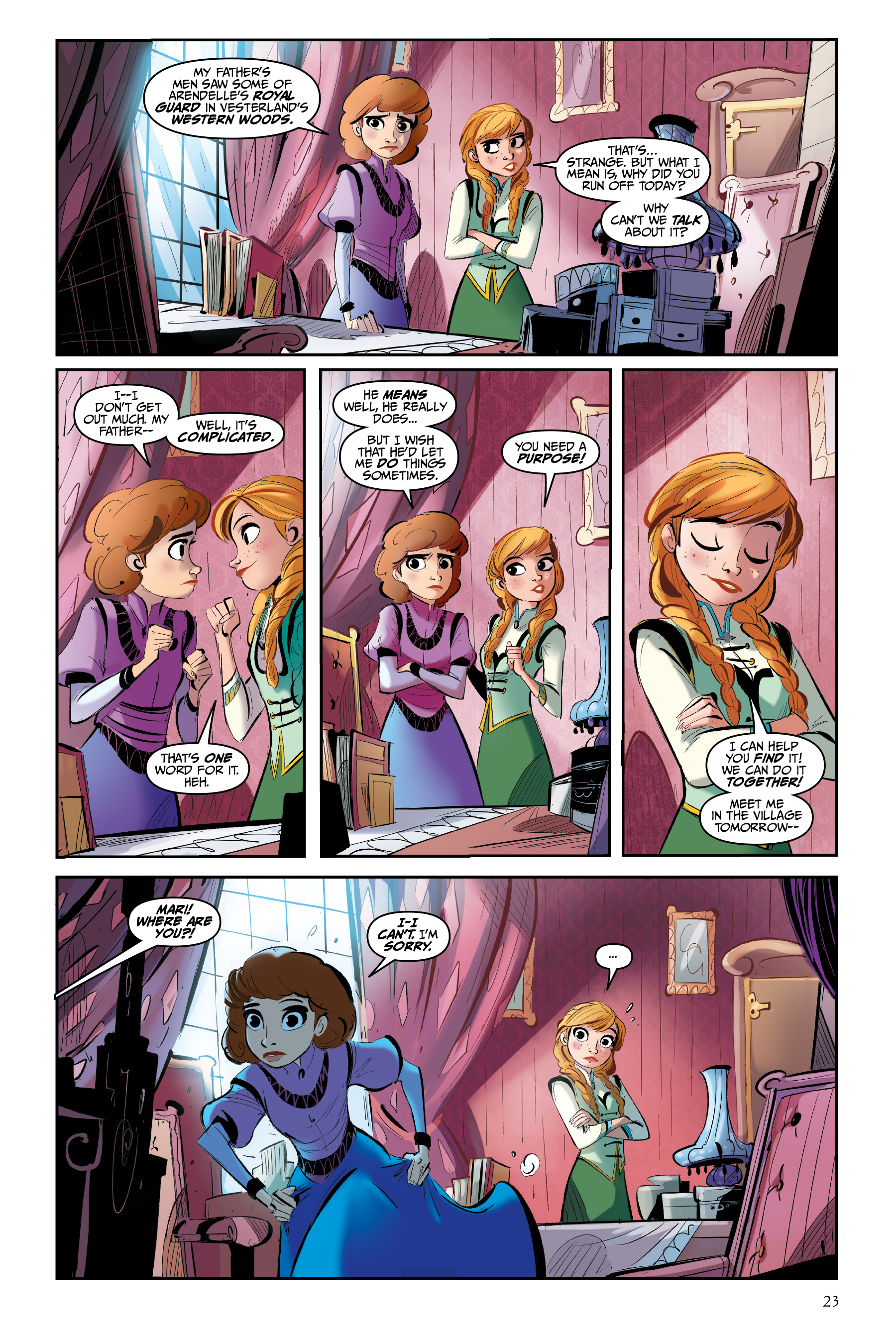 Read online Disney Frozen: Breaking Boundaries comic -  Issue # _TPB - 23