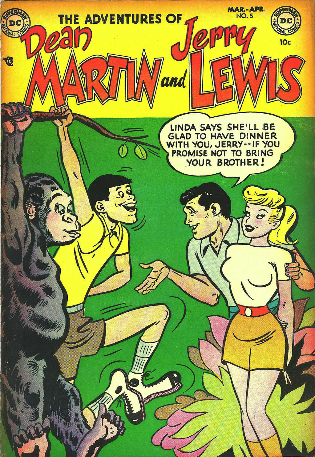 Read online The Adventures of Dean Martin and Jerry Lewis comic -  Issue #5 - 1