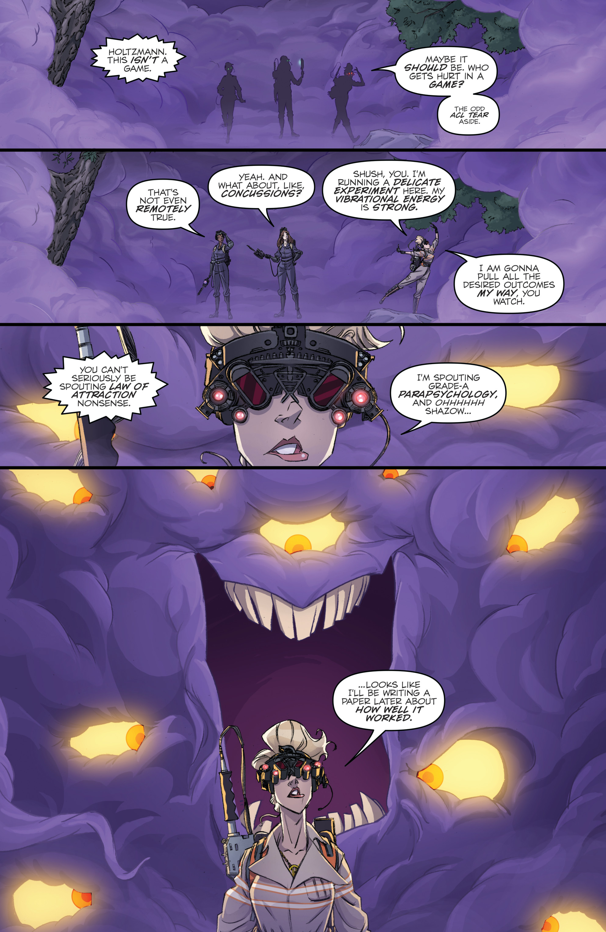 Read online Ghostbusters: Crossing Over comic -  Issue # _TPB - 101