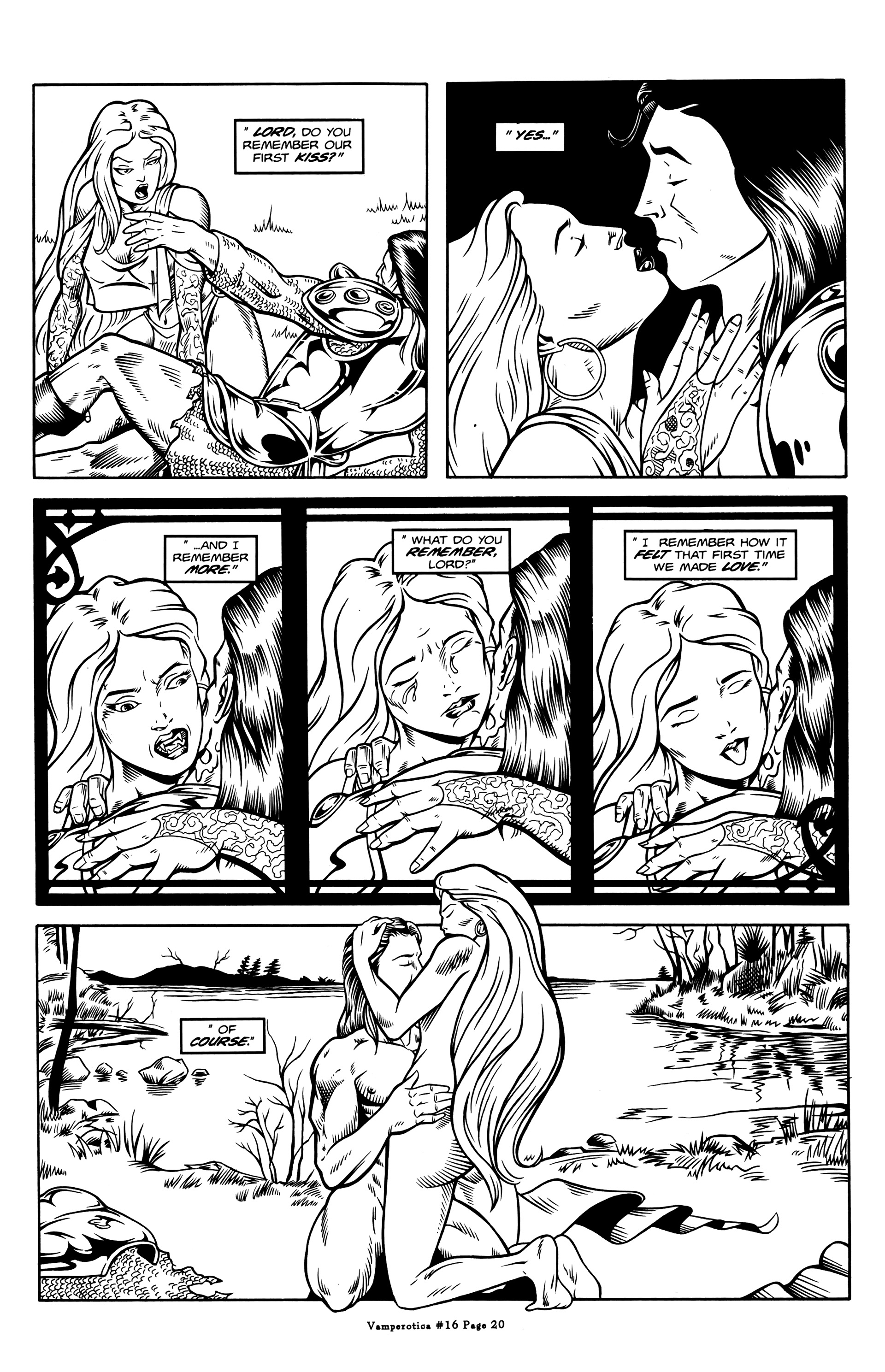 Read online Vamperotica comic -  Issue #16 - 22