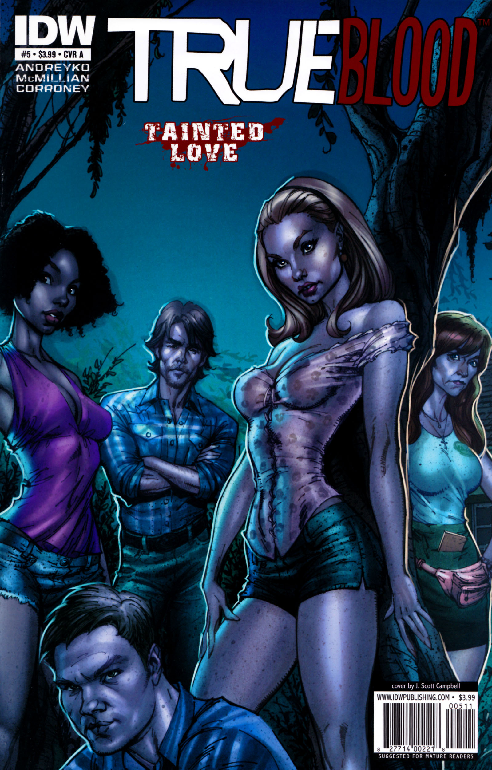 Read online True Blood: Tainted Love comic -  Issue #5 - 1