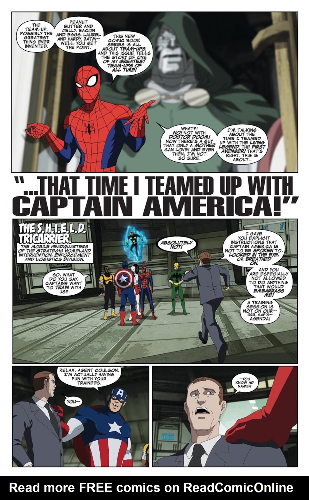 Marvel Universe Ultimate Spider-Man: Web Warriors issue 1 - Page 3