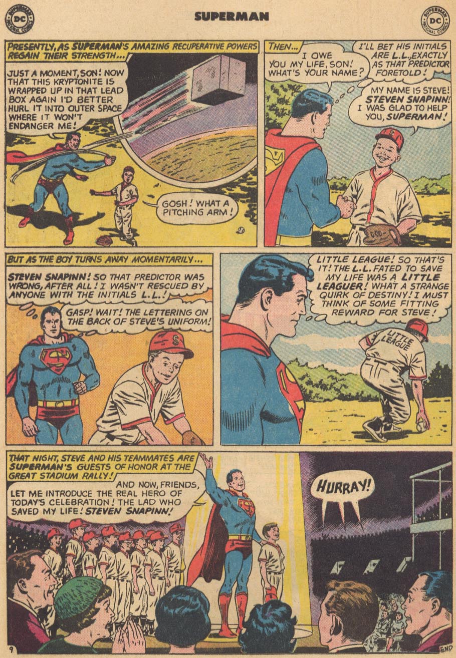Read online Superman (1939) comic -  Issue #157 - 32
