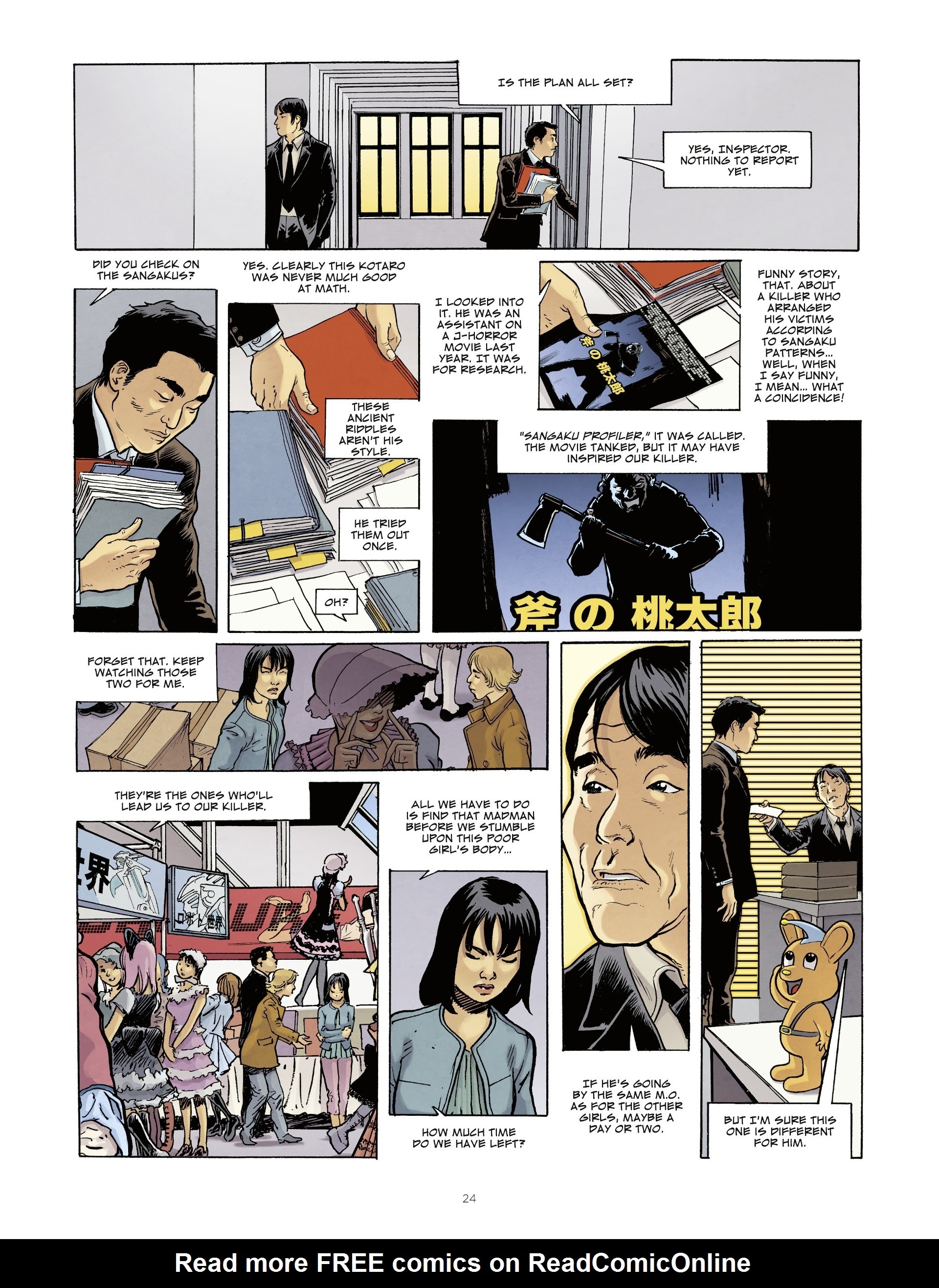 Read online Otaku Blue comic -  Issue #2 - 24