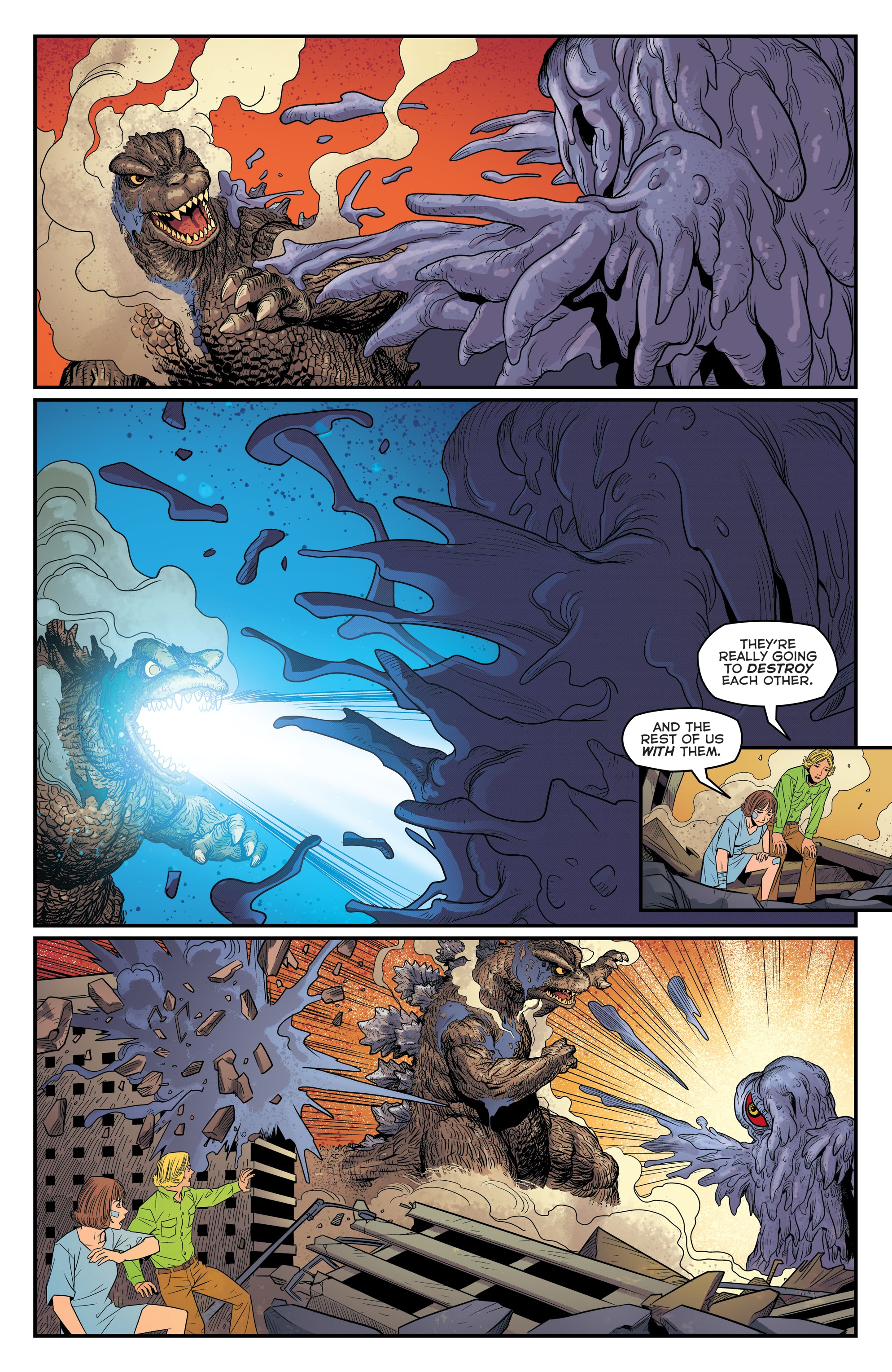 Read online Godzilla Rivals comic -  Issue # Vs. Hedorah - 30